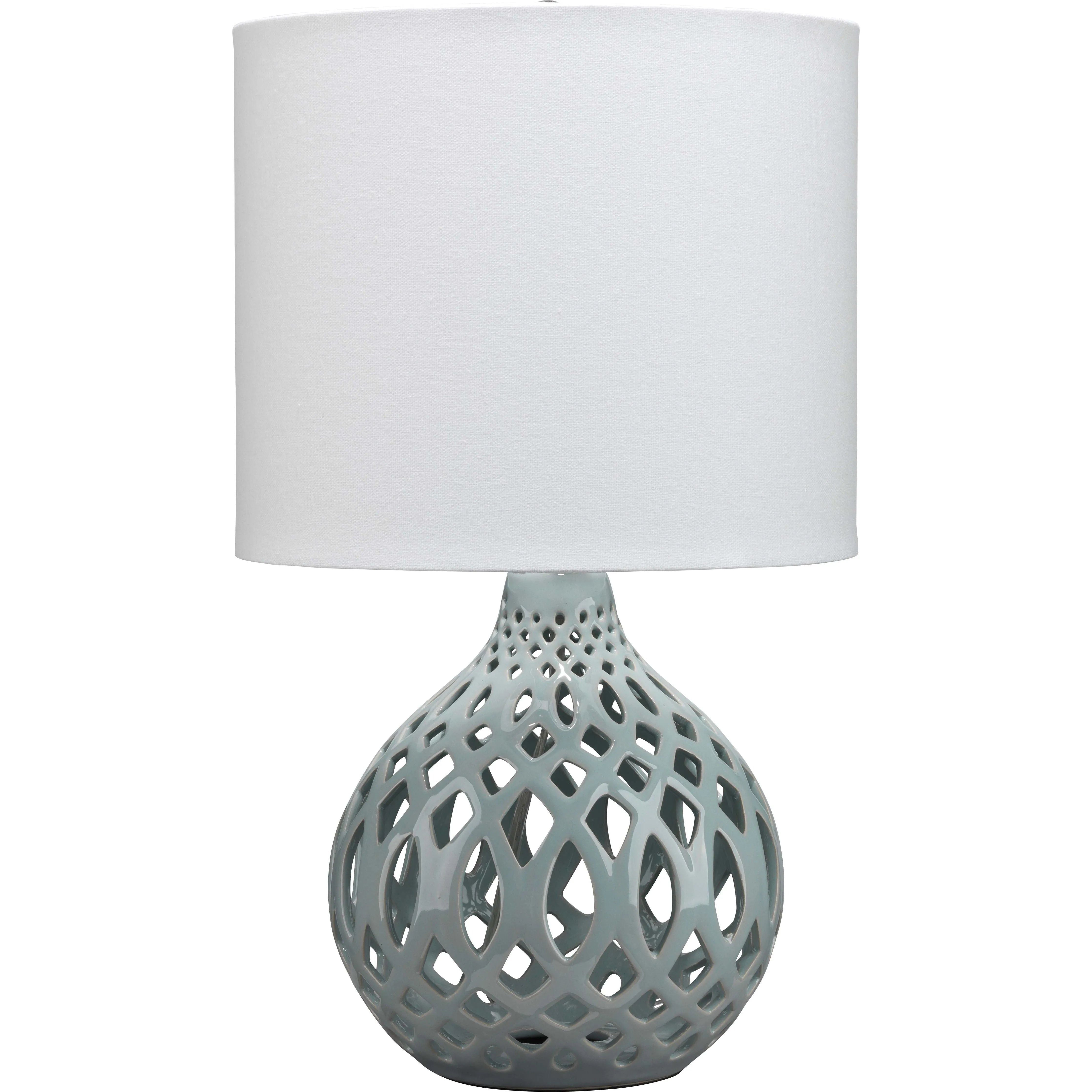 Jamie Young Company - Fretwork Table Lamp - LS9FRETPB | Montreal Lighting & Hardware