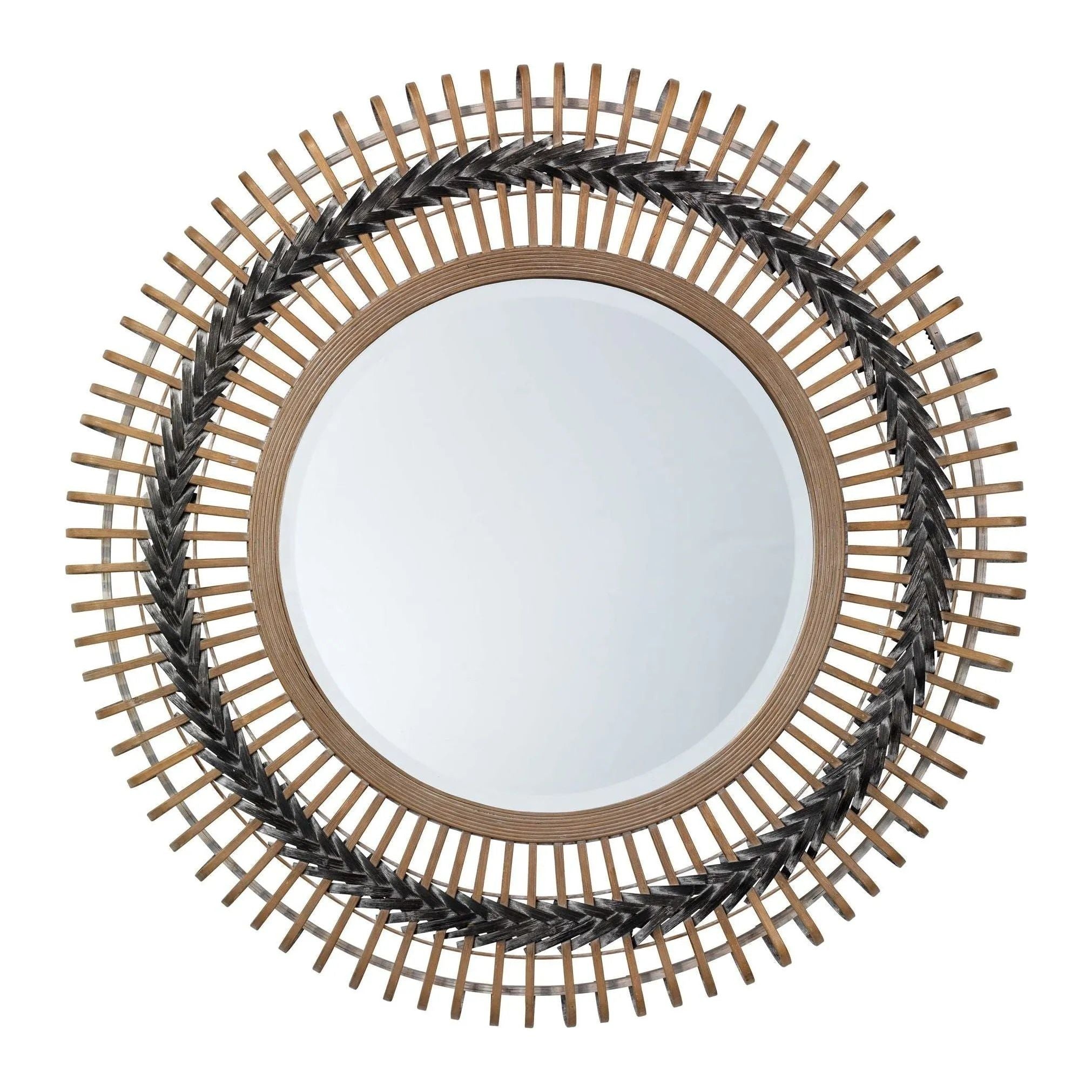 Jamie Young Company - Grove Braided Mirror - LS6GROVMIGR | Montreal Lighting & Hardware