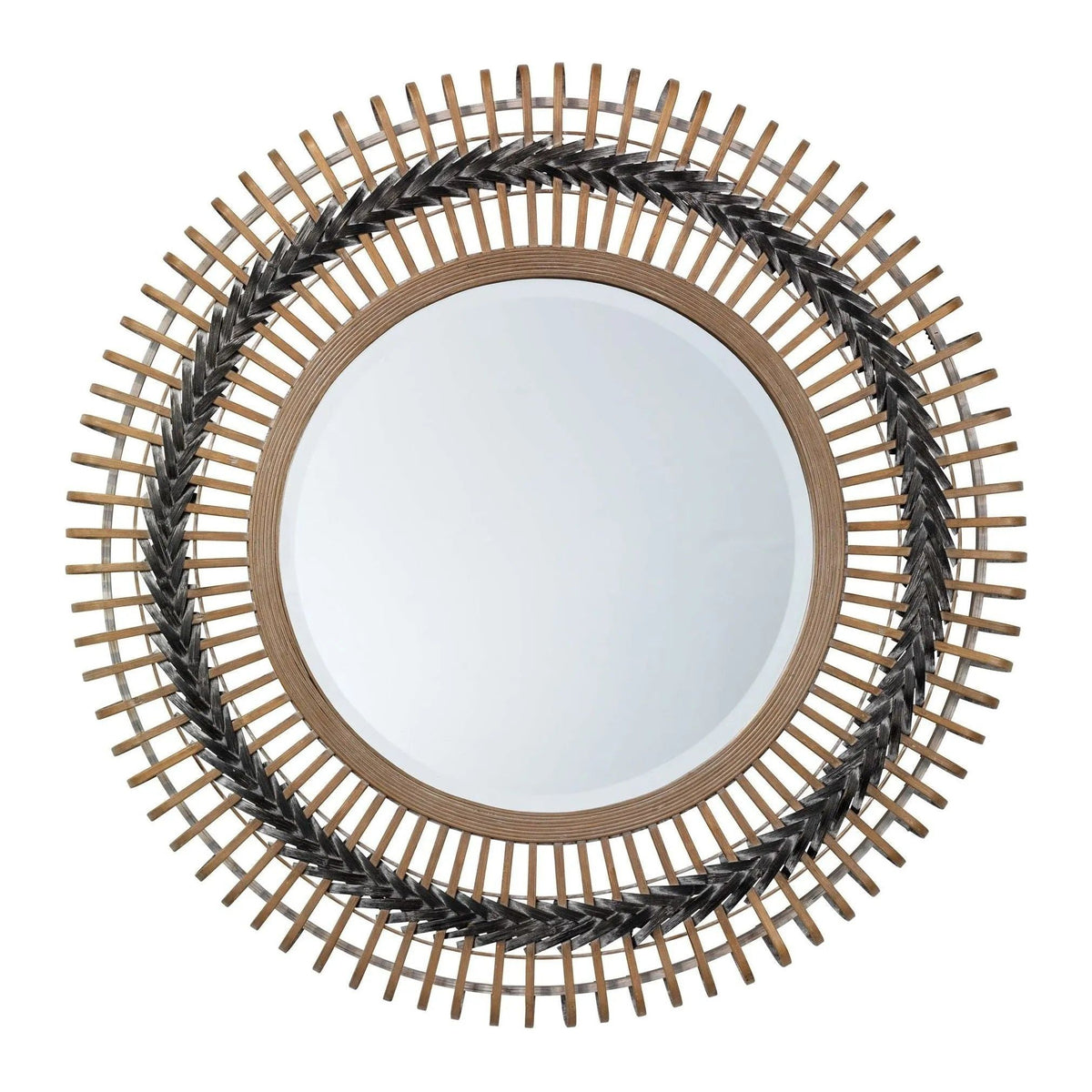 Jamie Young Company - Grove Braided Mirror - LS6GROVMIGR | Montreal Lighting & Hardware