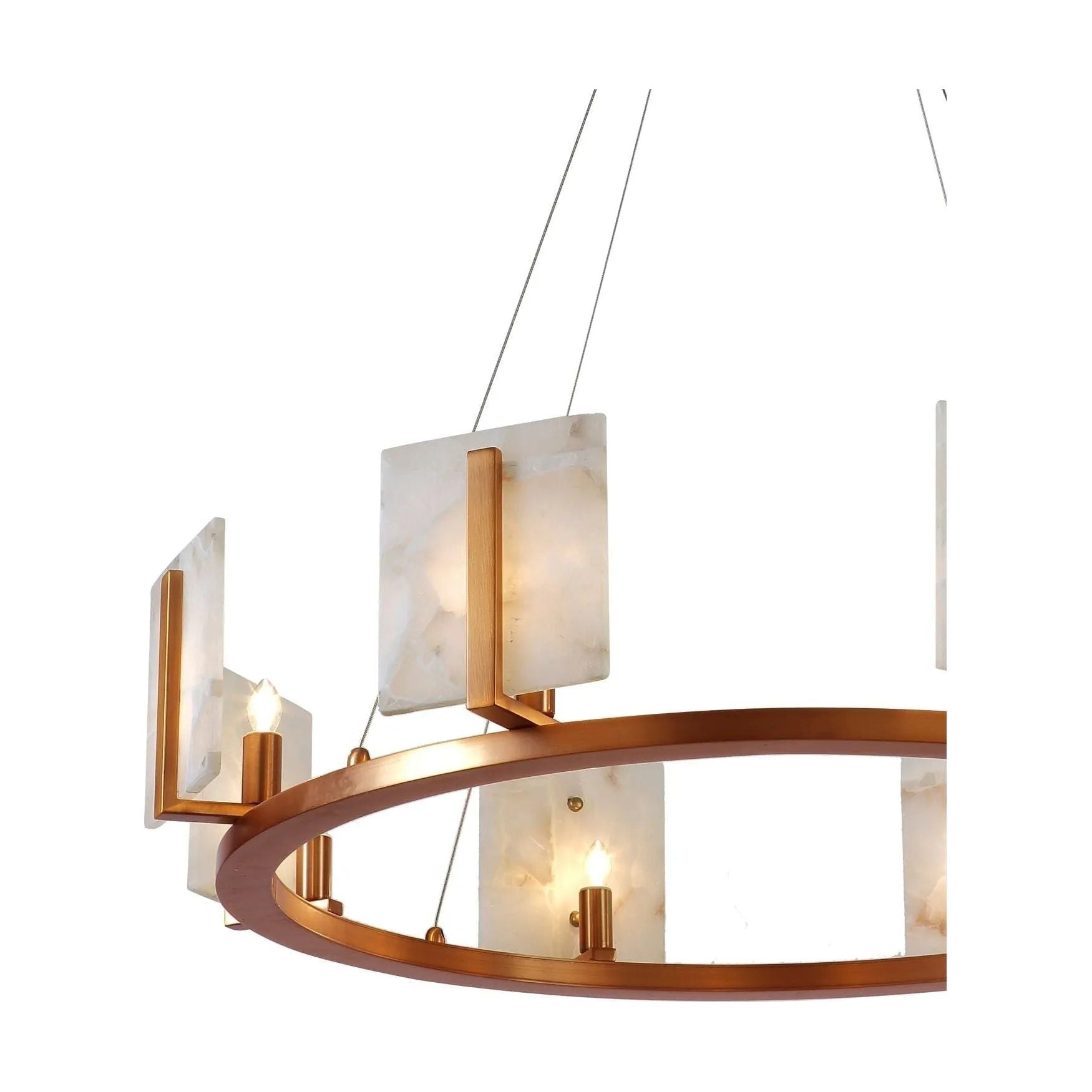 Jamie Young Company - Halo Chandelier - 5HALO-LGWH | Montreal Lighting & Hardware