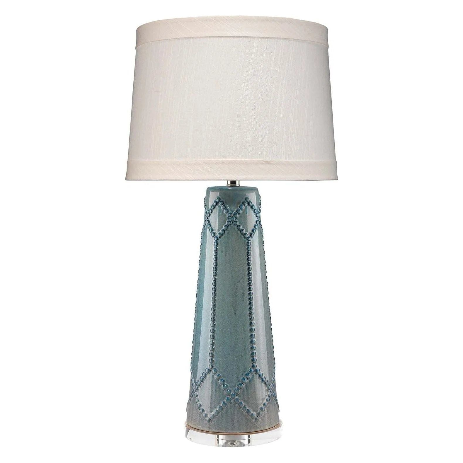 Jamie Young Company - Hobnail Table Lamp - 9HOBNAILTEAL | Montreal Lighting & Hardware