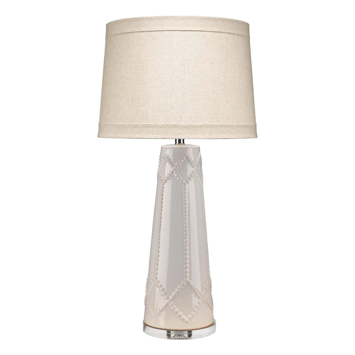 Jamie Young Company - Hobnail Table Lamp - 9HOBNAILWHIT | Montreal Lighting & Hardware