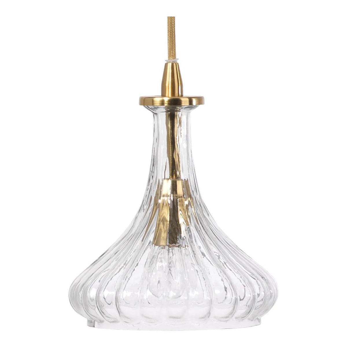 Jamie Young Company - Isabella Carafe Pendant - 5ISAB-CLBR | Montreal Lighting & Hardware