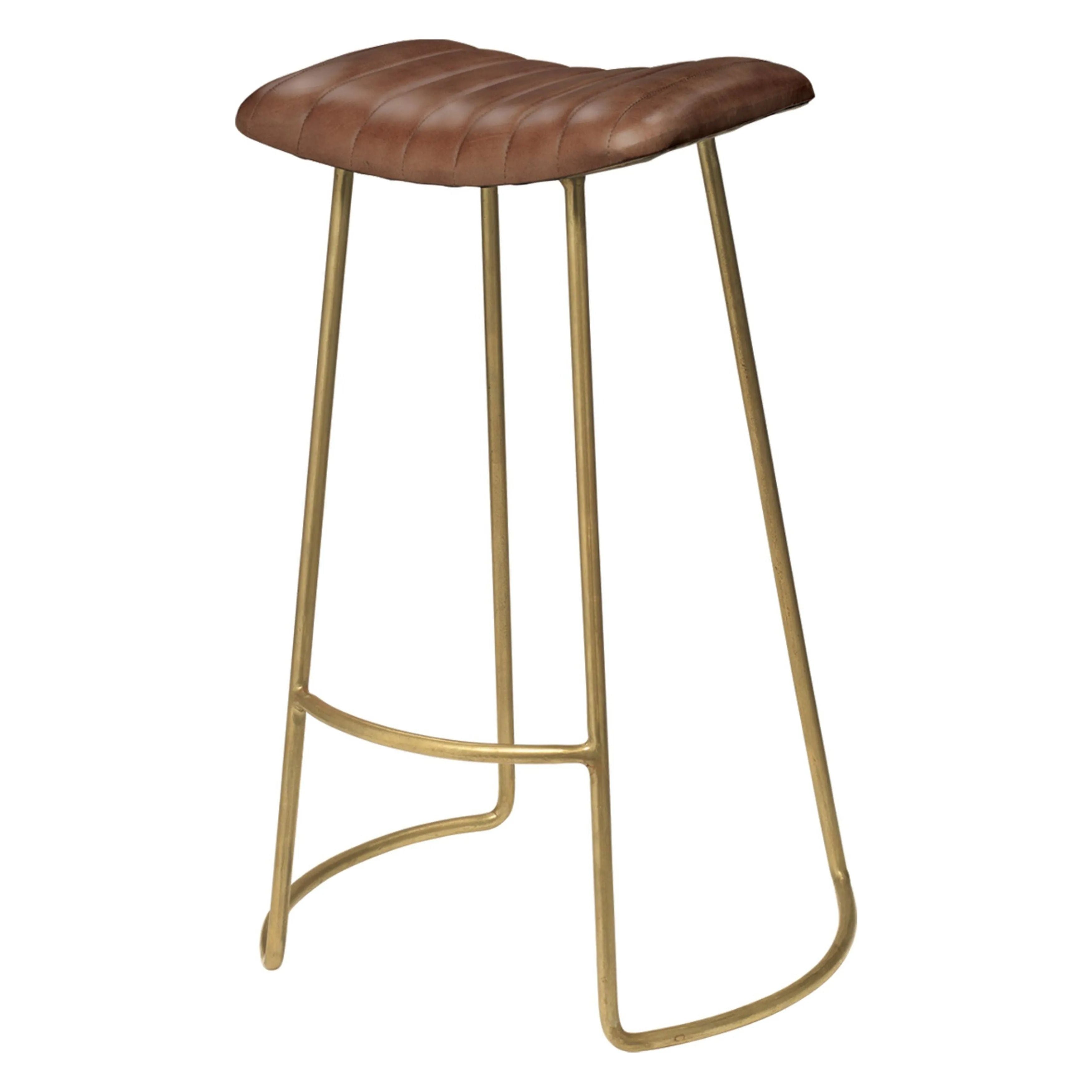 Jamie Young Company - Luke Bar Stool - LSLUKEBUFFGO | Montreal Lighting & Hardware