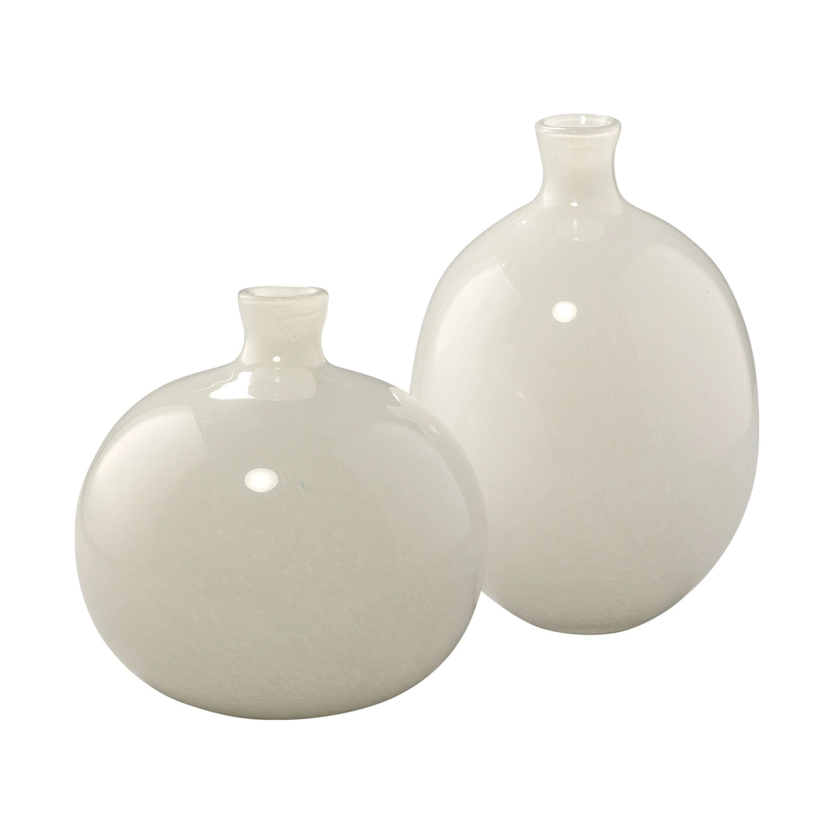 Jamie Young Company - Minx Decorative Vases (set of 2) - 7MINX-VAWH | Montreal Lighting & Hardware