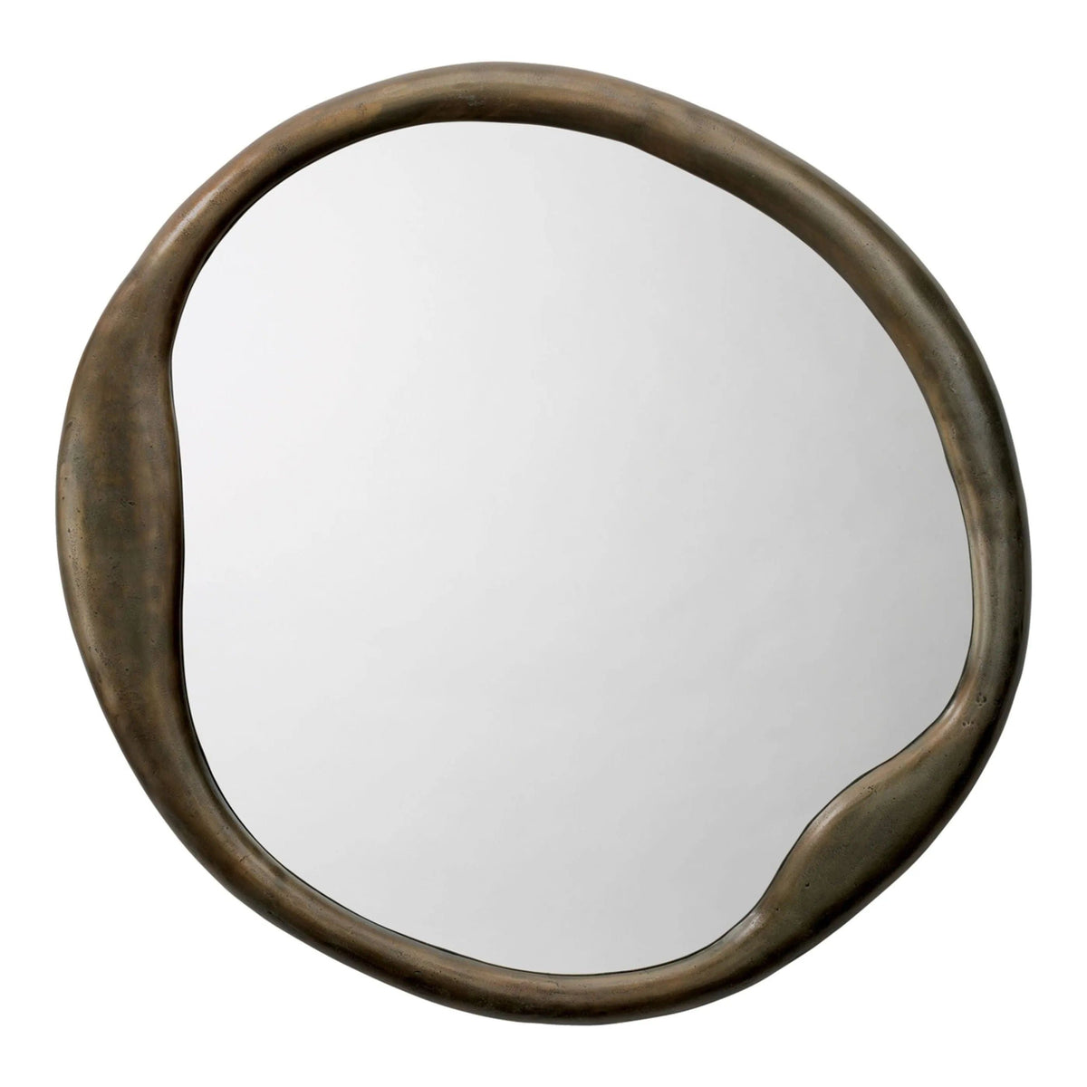 Jamie Young Company - Organic Round Mirror - 7ORGA-MIAB | Montreal Lighting & Hardware