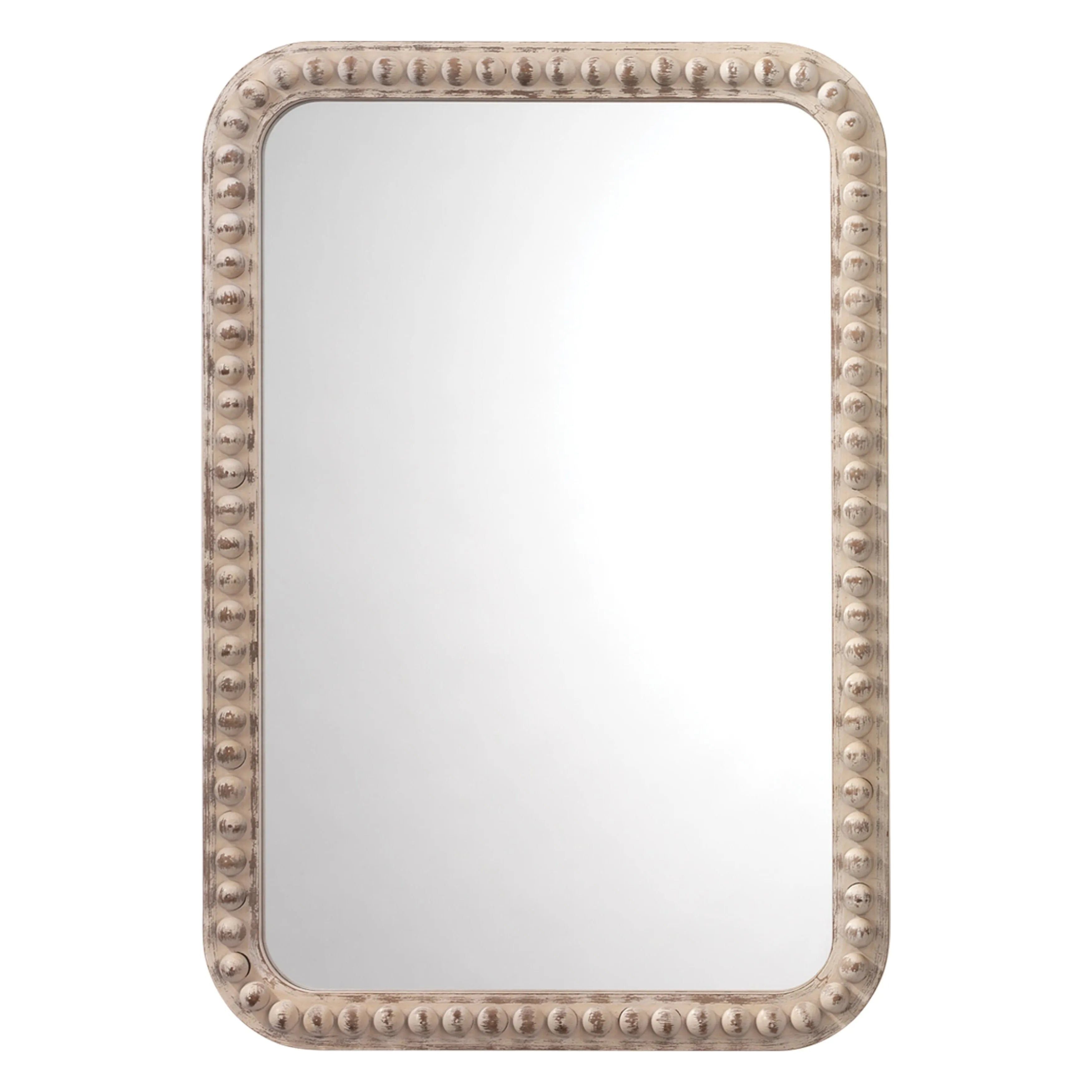 Jamie Young Company - Rectangle Audrey Mirror - 6AUDR-RECTWH | Montreal Lighting & Hardware