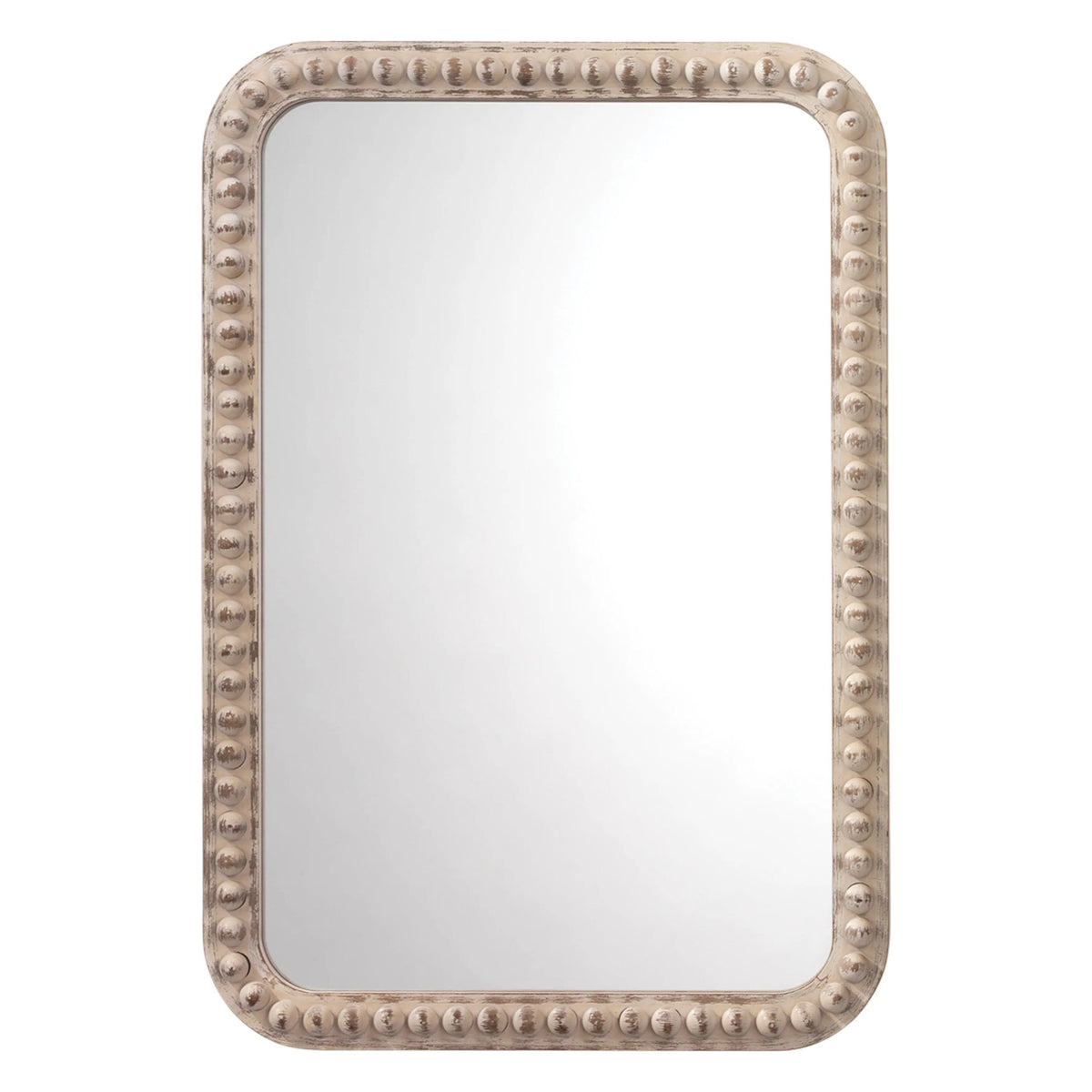 Jamie Young Company - Rectangle Audrey Mirror - 6AUDR-RECTWH | Montreal Lighting & Hardware