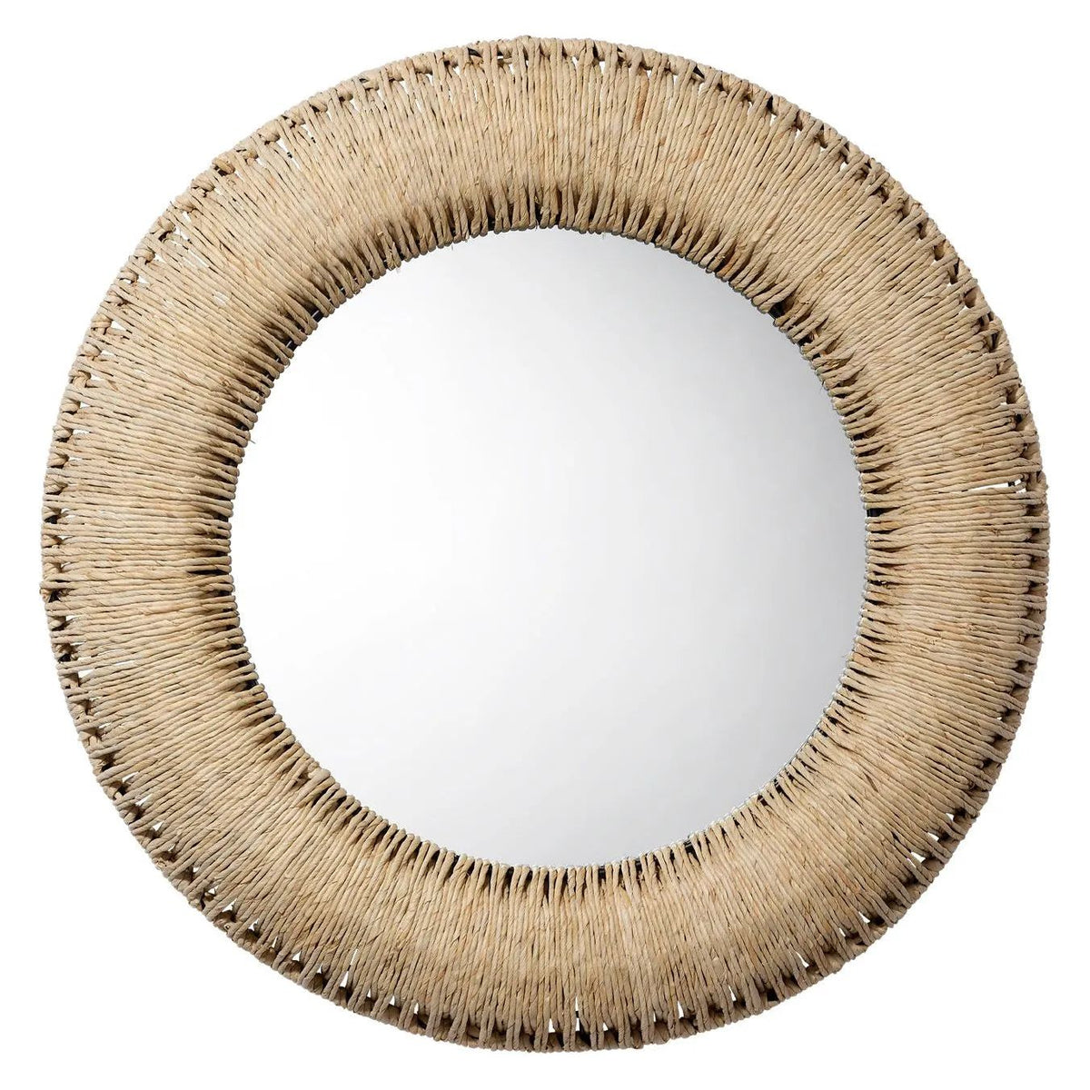 Jamie Young Company - Round Hollis Mirror - 6HOLL-RNDOW | Montreal Lighting & Hardware