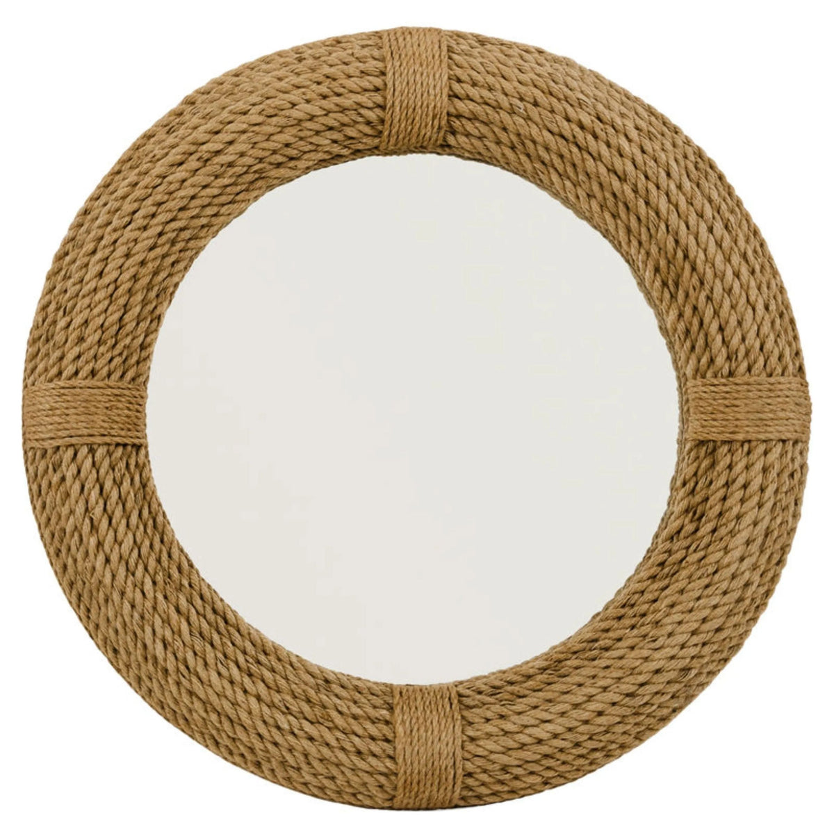 Jamie Young Company - Round Rope Mirror - 7AF-MIR3 | Montreal Lighting & Hardware