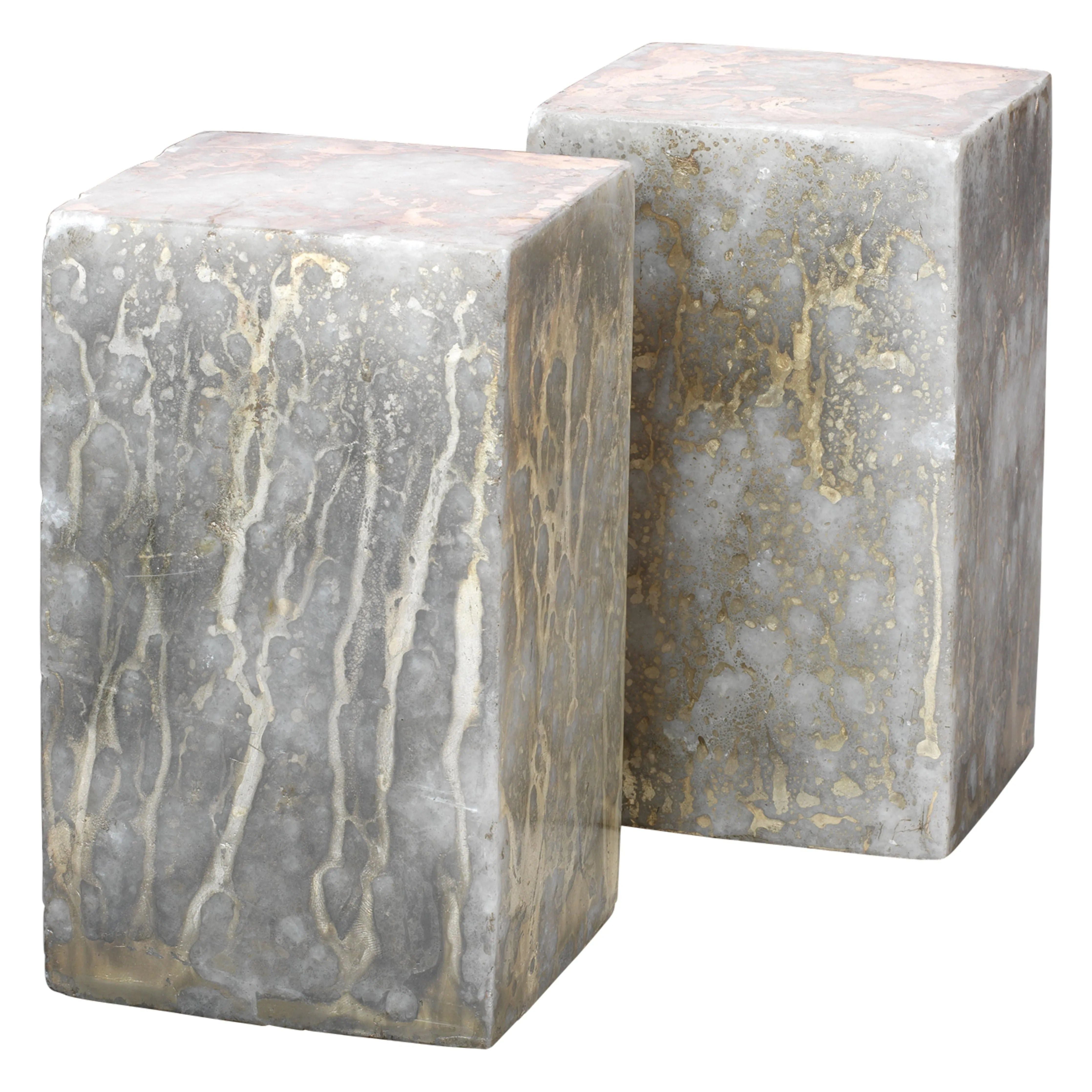 Jamie Young Company - Slab Bookends (Set of 2) - 7SLAB-BESG | Montreal Lighting & Hardware