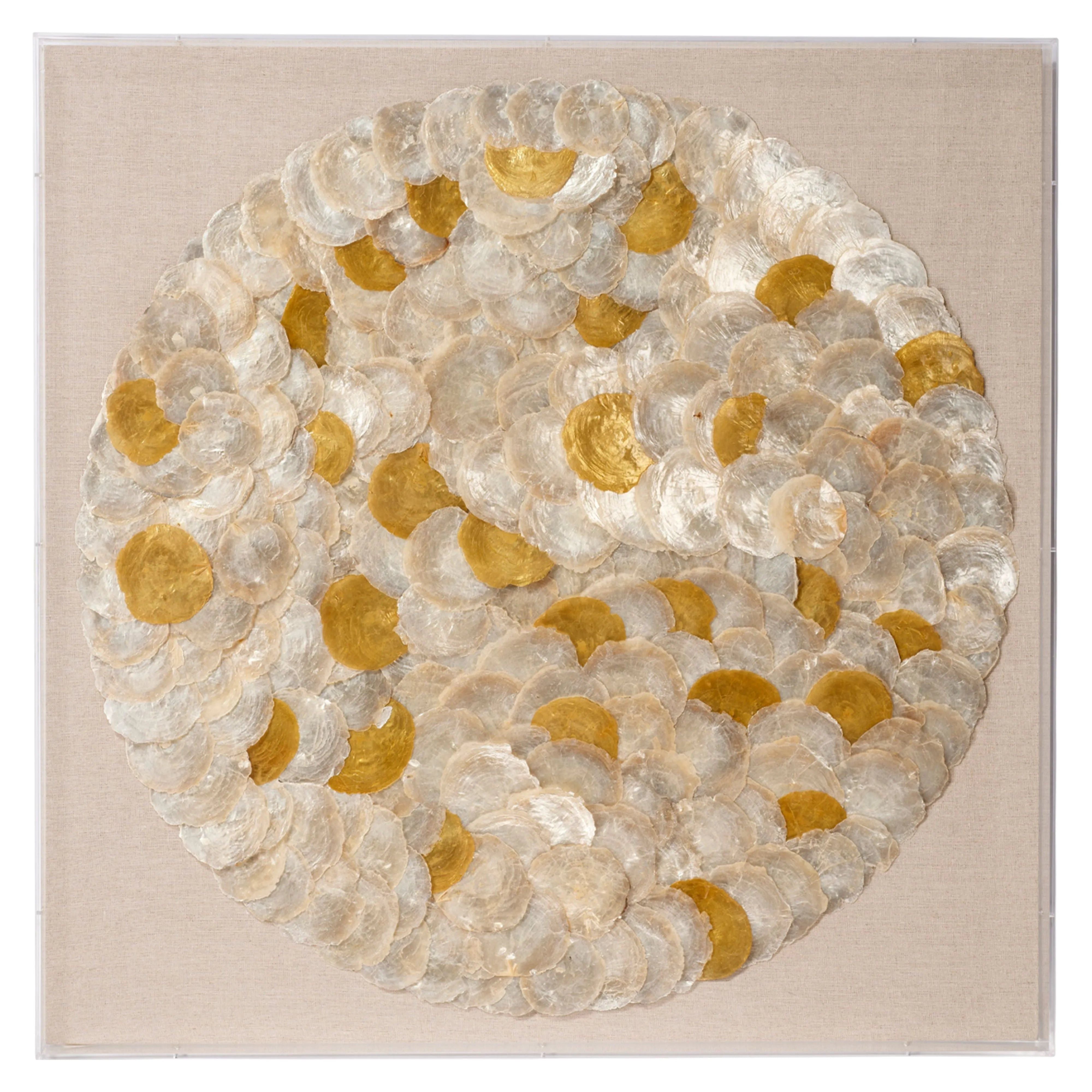 Jamie Young Company - Tahiti Shell Wall Art - 8TAHI-WACR | Montreal Lighting & Hardware