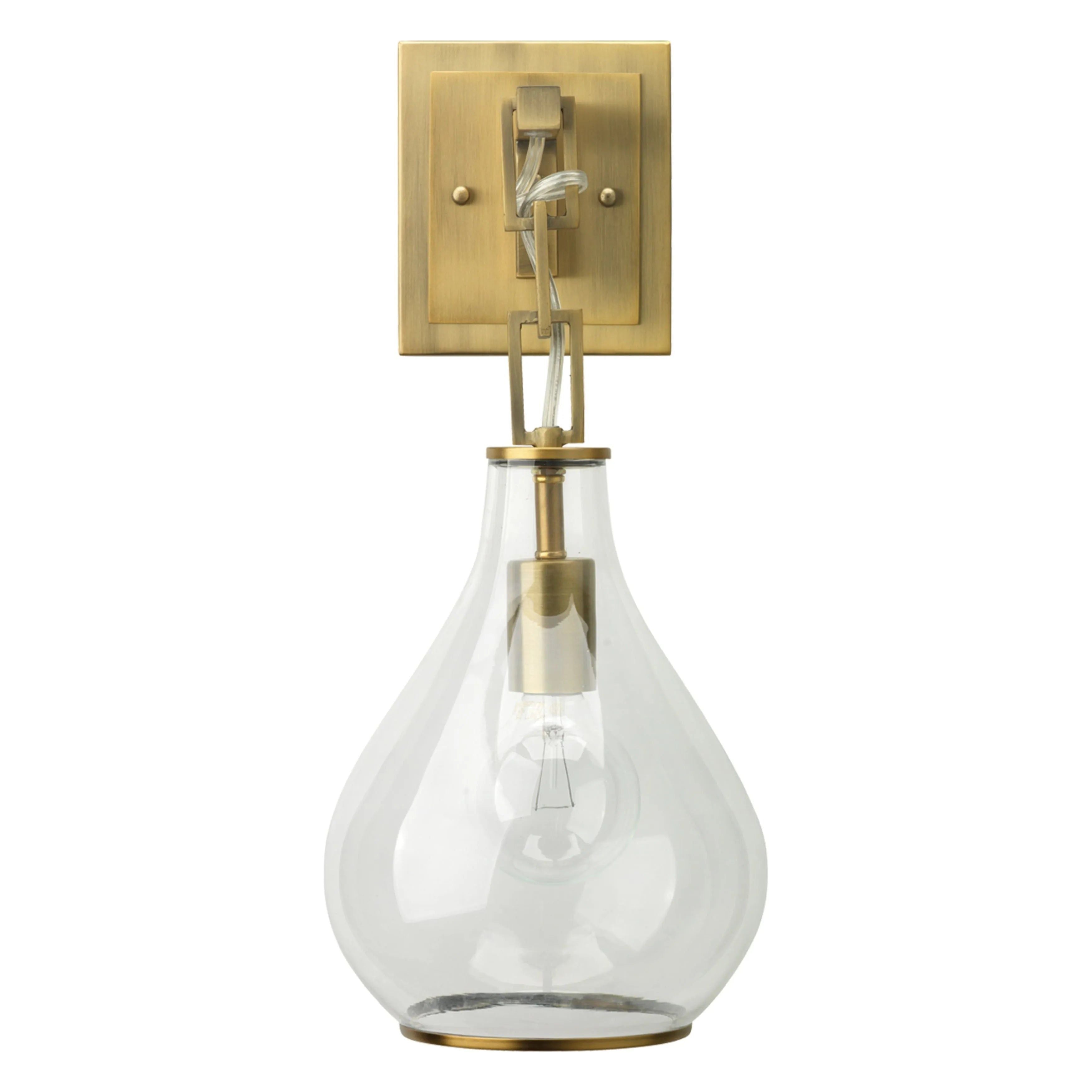 Jamie Young Company - Tear Drop Hanging Wall Sconce - 4TEAR-CLAB | Montreal Lighting & Hardware