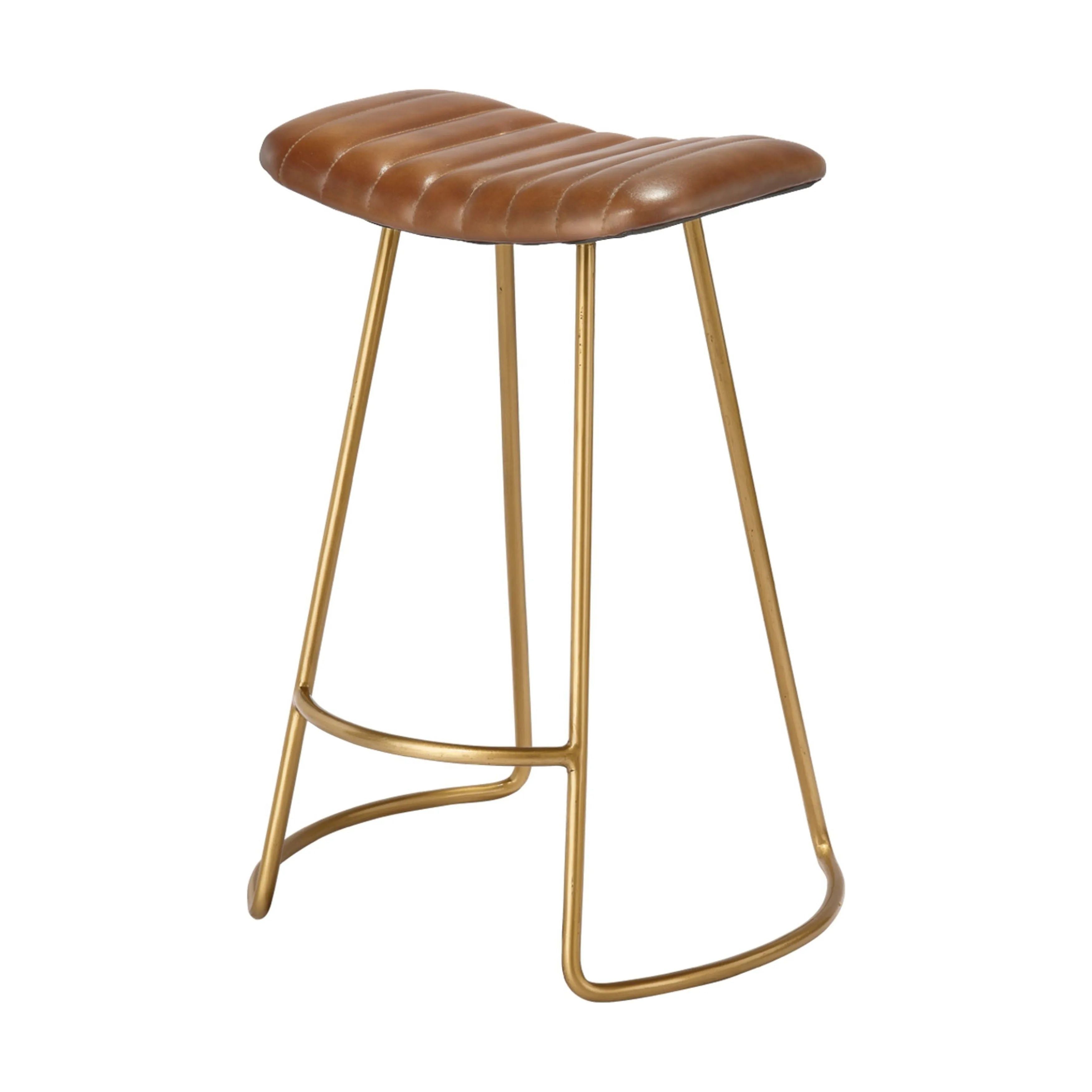 Jamie Young Company - Theo Counter Stool - LSTHEOBUFFGO | Montreal Lighting & Hardware