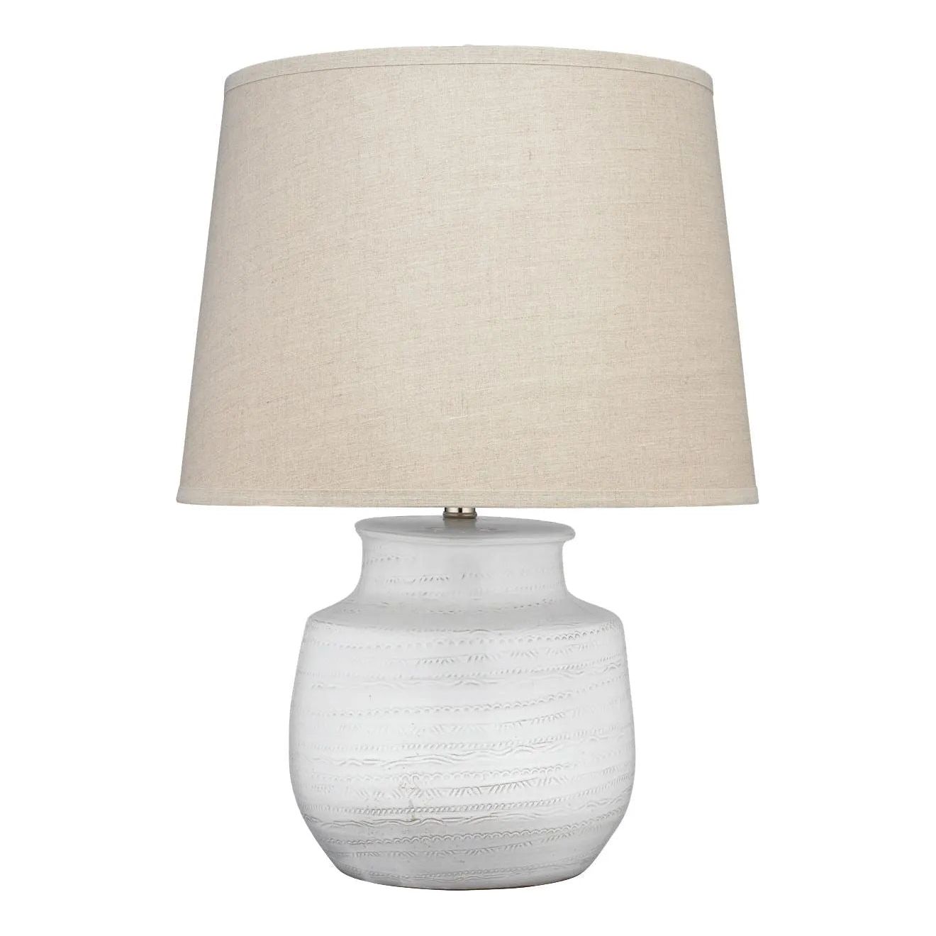 Jamie Young Company - Trace Table Lamp - 9TRACESMTLWH | Montreal Lighting & Hardware