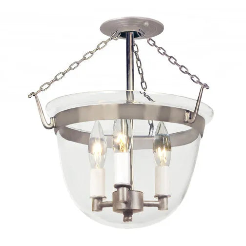 JVI Designs - McLean Semi Flush Mount - 1153-17 | Montreal Lighting & Hardware