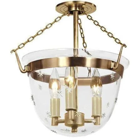 JVI Designs - McLean Semi Flush Mount - 1154-10 | Montreal Lighting & Hardware