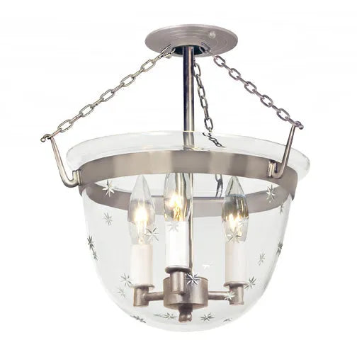 JVI Designs - McLean Semi Flush Mount - 1154-17 | Montreal Lighting & Hardware