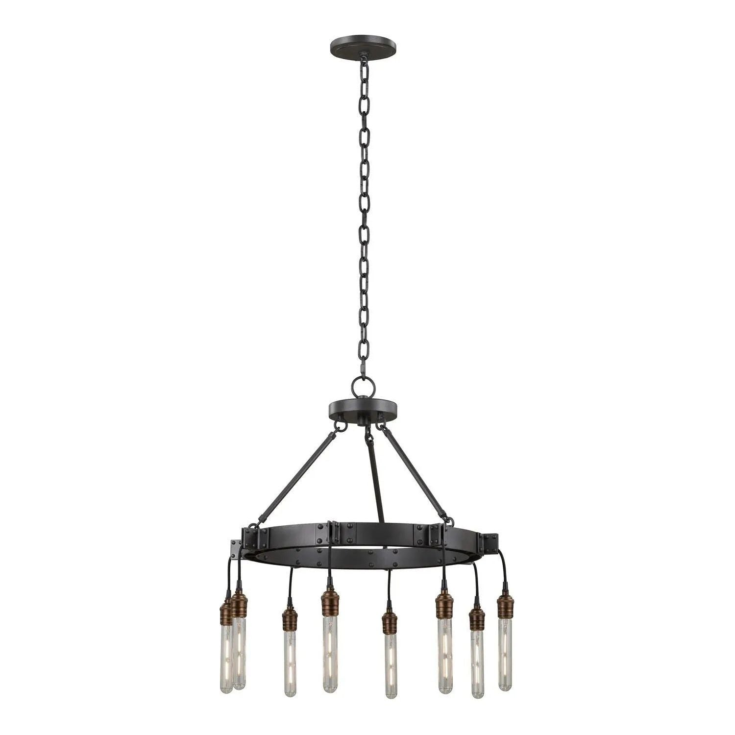 Kalco - Stuyvesant Chandelier - 506270MGM | Montreal Lighting & Hardware