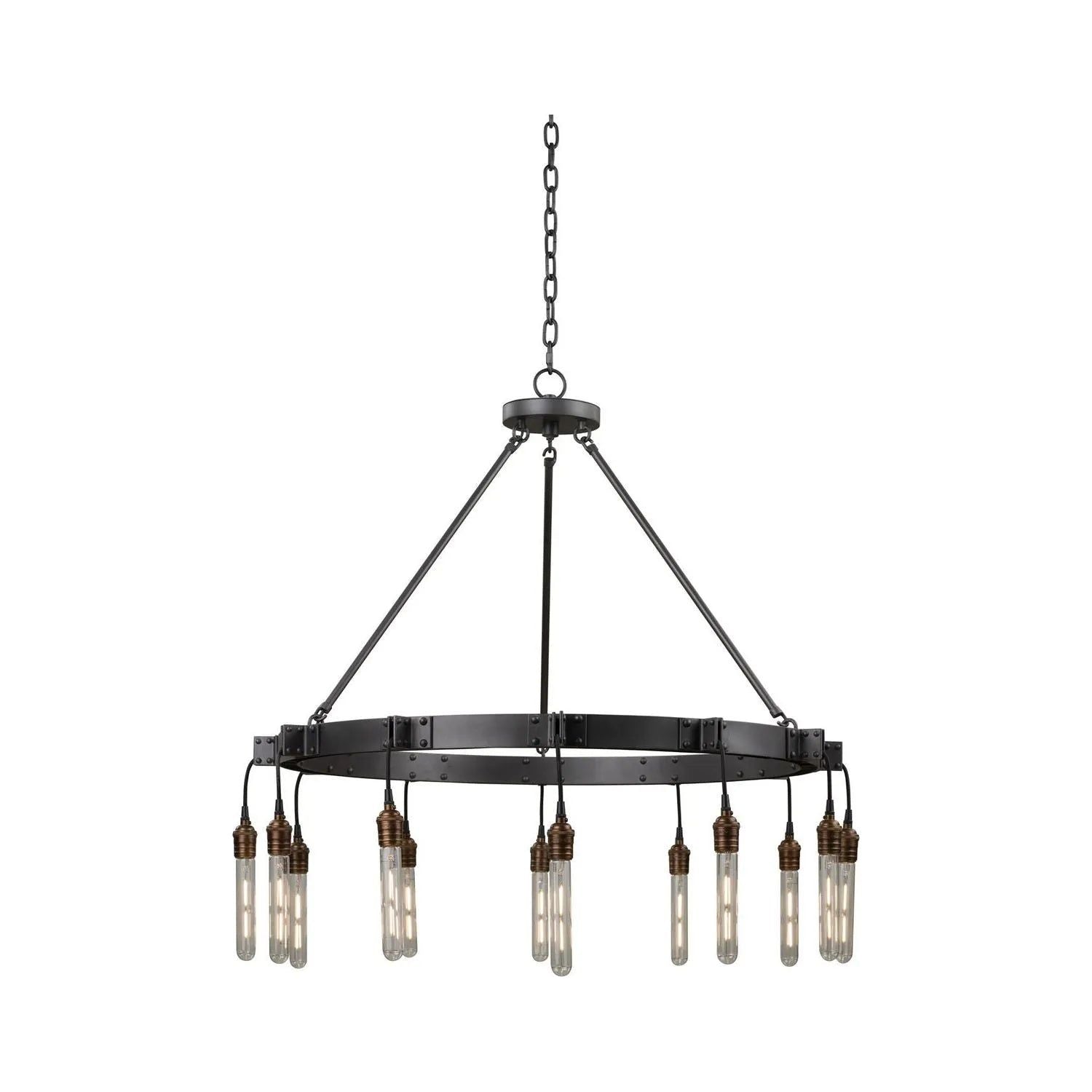 Kalco - Stuyvesant Chandelier - 506271MGM | Montreal Lighting & Hardware