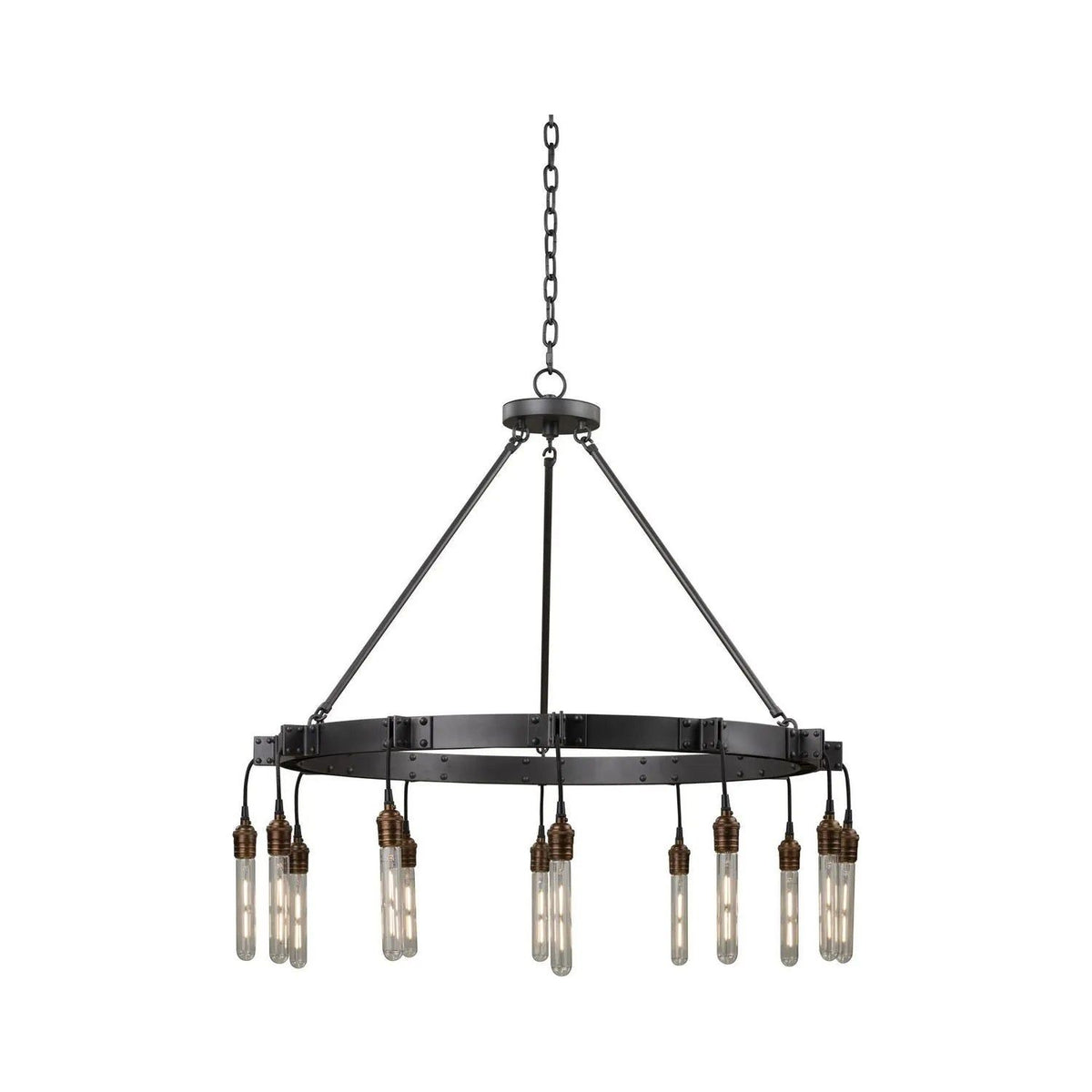 Kalco - Stuyvesant Chandelier - 506271MGM | Montreal Lighting & Hardware