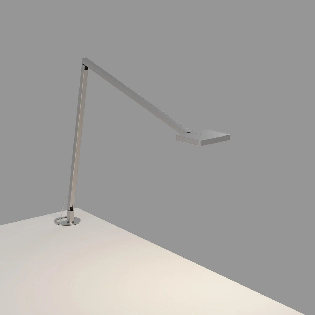 Koncept - Focaccia LED Desk Lamp - FCD-2-SIL-GRM | Montreal Lighting & Hardware