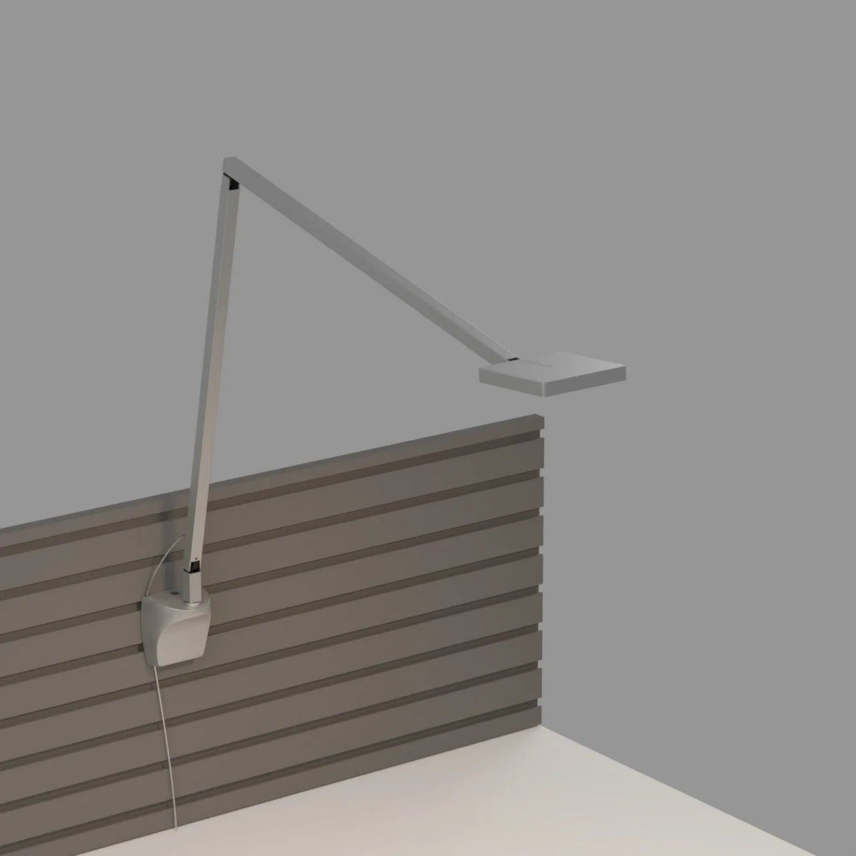 Koncept - Focaccia LED Desk Lamp - FCD-2-SIL-SLT | Montreal Lighting & Hardware