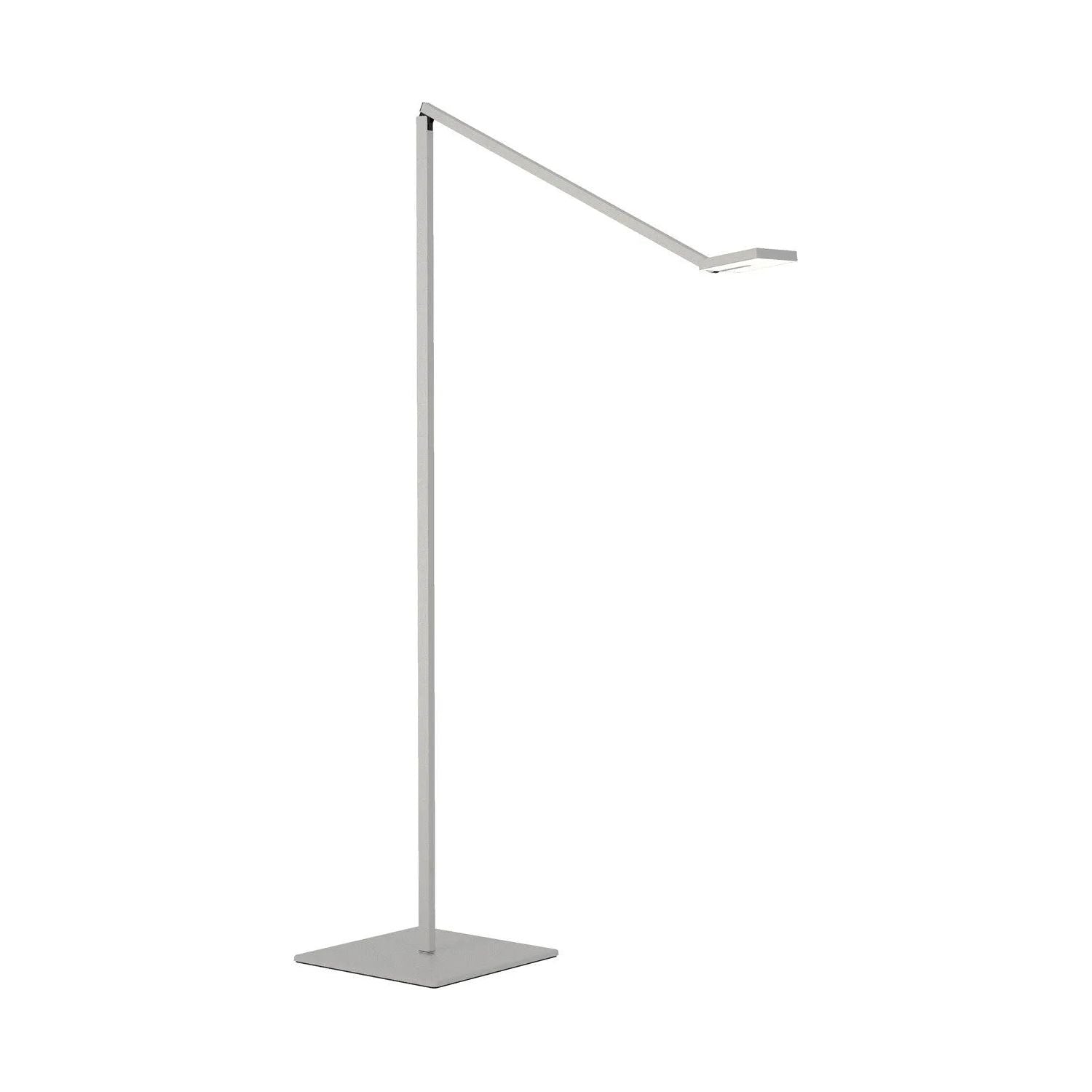 Koncept - Focaccia LED Floor Lamp - FCF-SIL | Montreal Lighting & Hardware