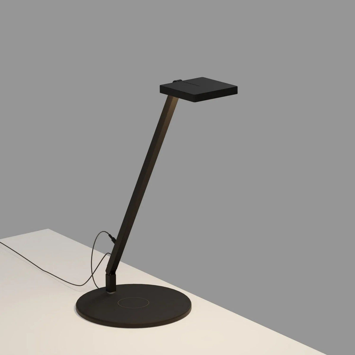 Koncept - Focaccia Solo LED Desk Lamp - FCD-1-MTB-QCB | Montreal Lighting & Hardware