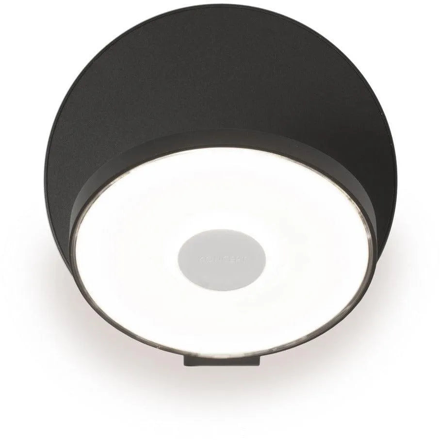 Koncept - Gravy LED Wall Sconce - GRW-S-MBK-MBK-HW | Montreal Lighting & Hardware