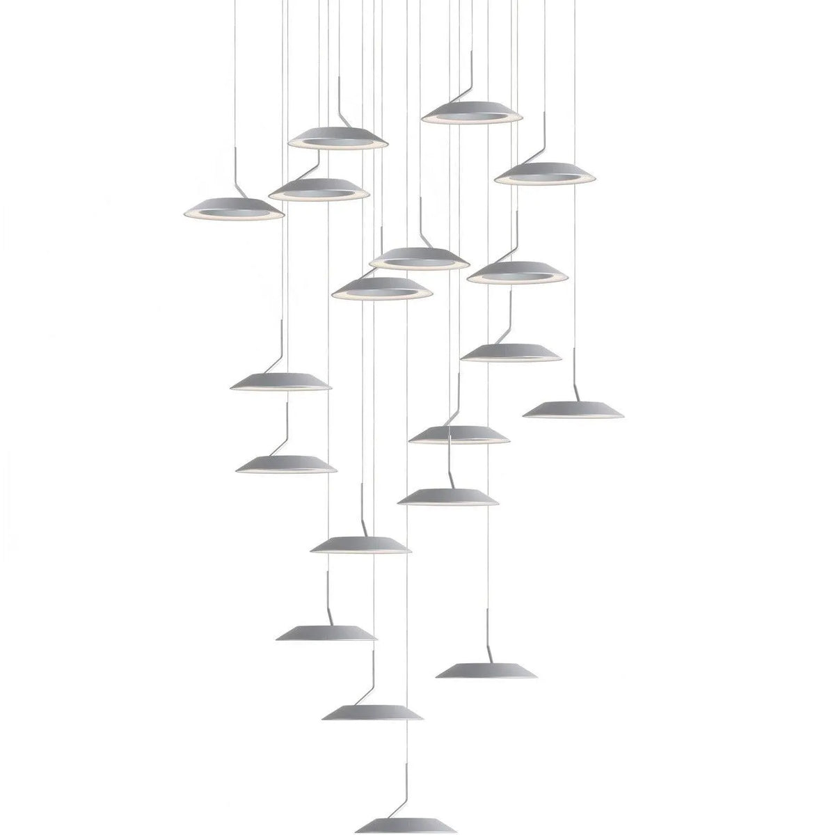 Koncept - Royyo LED 19-Light Pendant - RYP-C19-SW-SIL | Montreal Lighting & Hardware