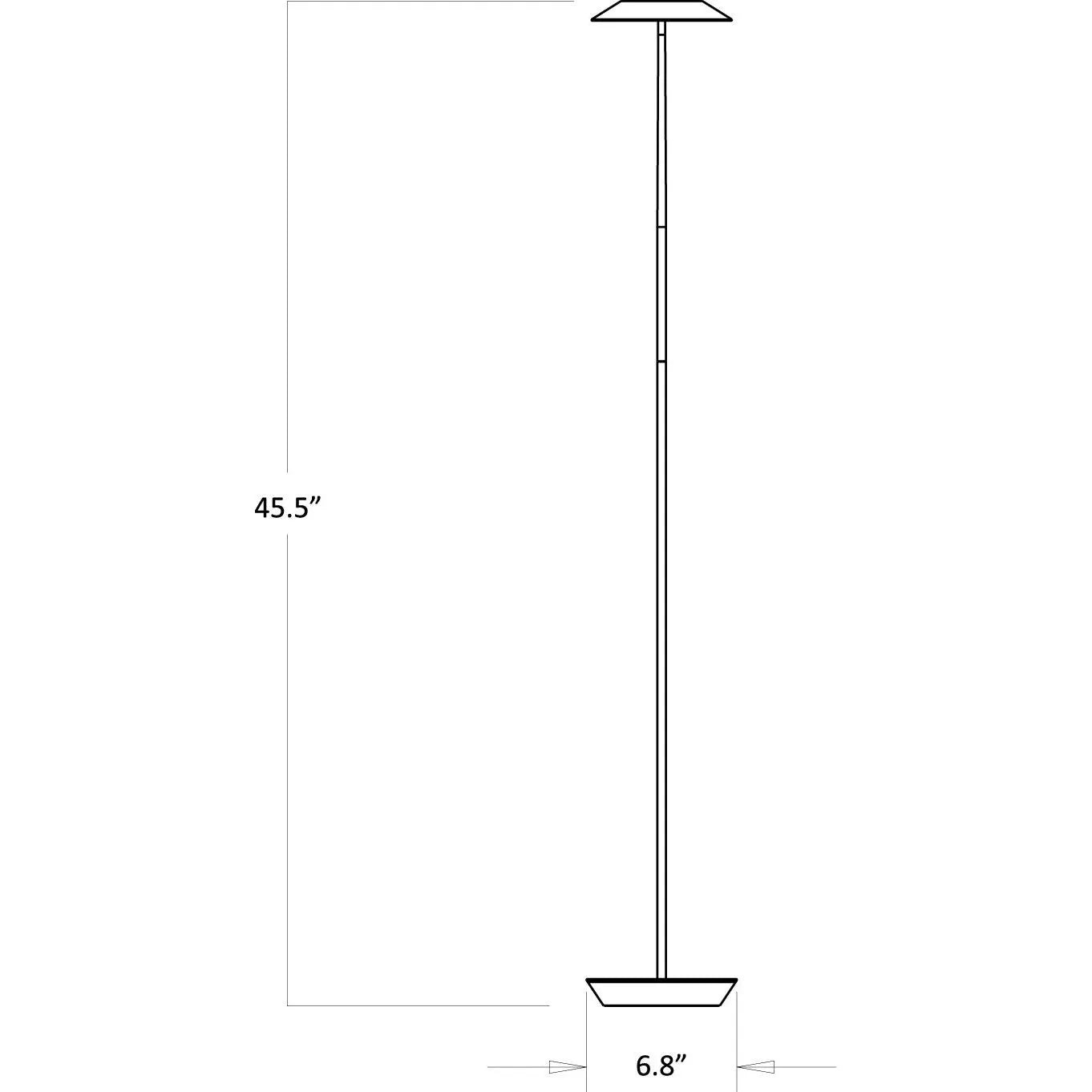 Koncept - Royyo LED Floor Lamp - RYO-SW-CRM-AZF-FLR | Montreal Lighting & Hardware