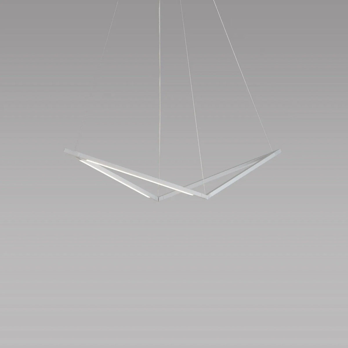 Koncept - Z-Bar Bird 16-Inch LED Pendant - ZBP-16-B-SW-SIL-CNP | Montreal Lighting & Hardware