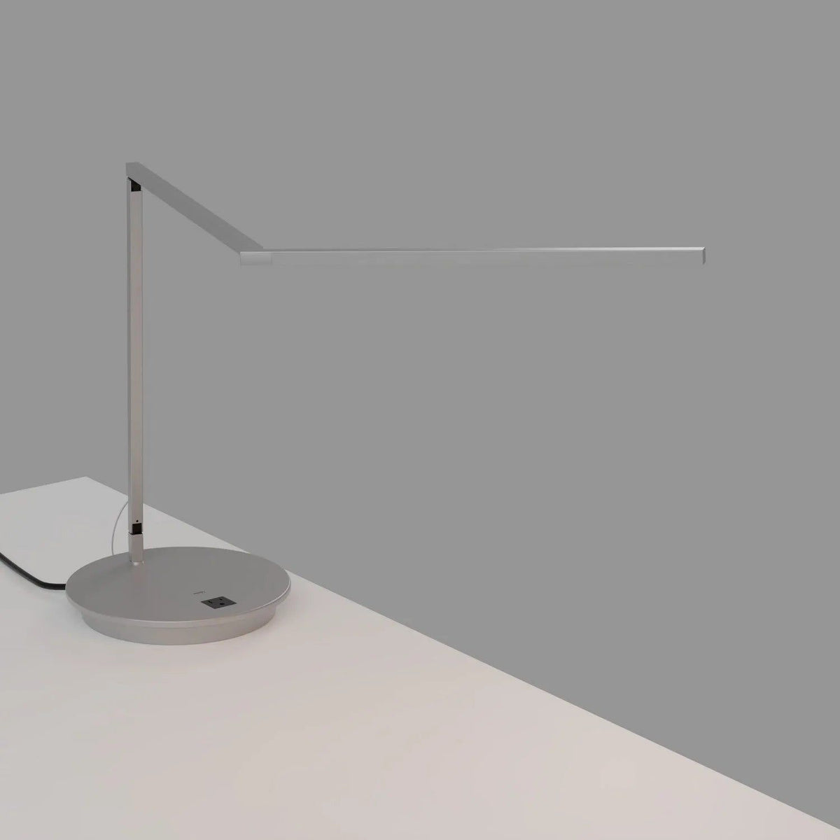 Koncept - Z-Bar LED Desk Lamp Gen 4 - ZBD3000-W-SIL-STD-PWD | Montreal Lighting & Hardware