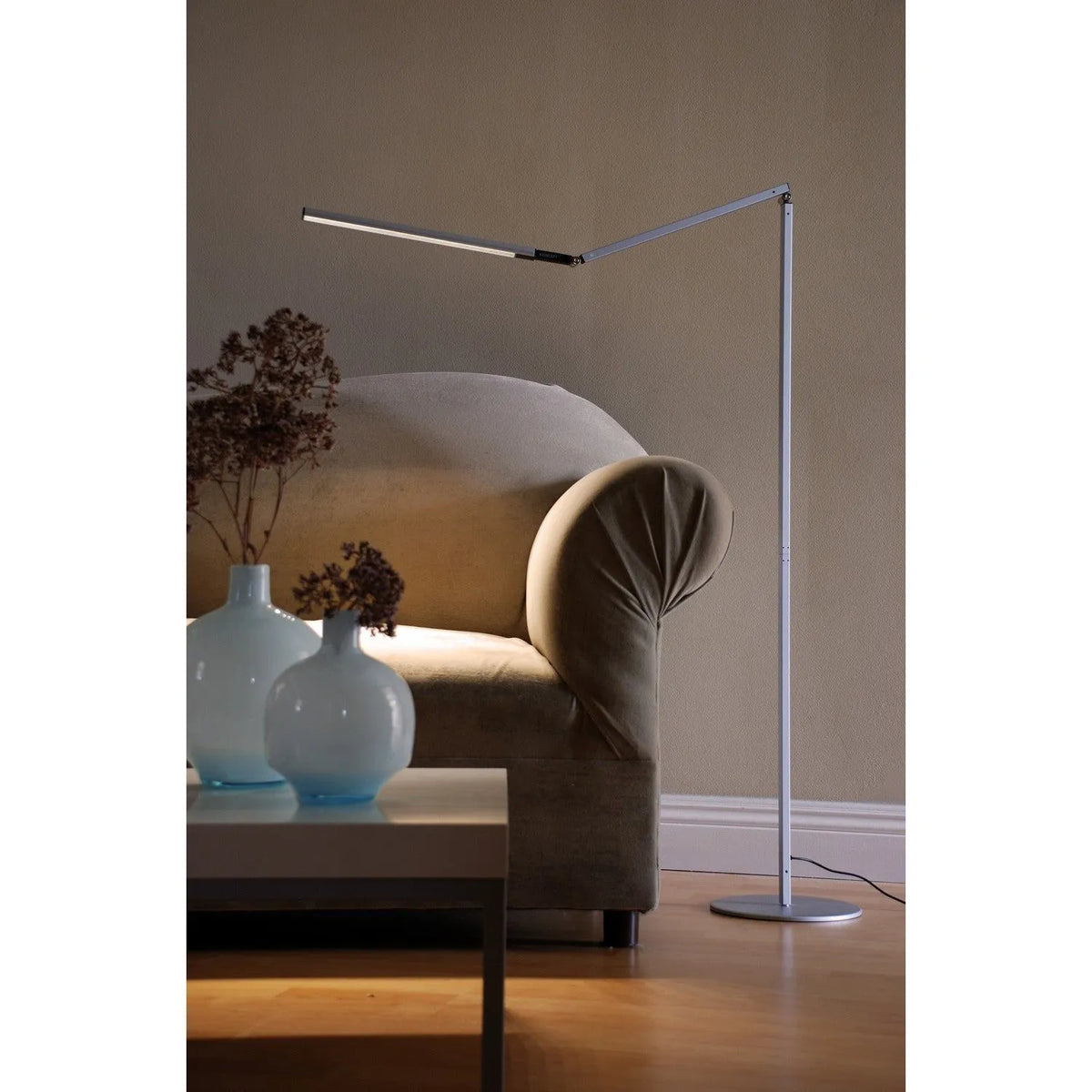 Koncept - Z-Bar LED Floor Lamp - AR5000-CD-MBK-FLR | Montreal Lighting & Hardware