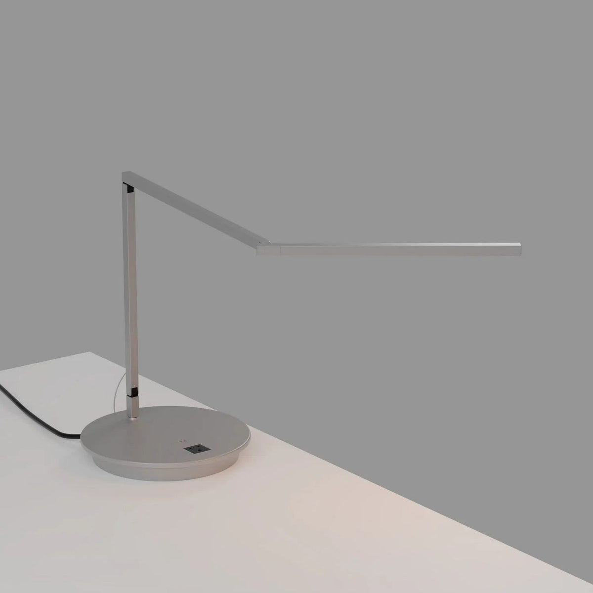 Koncept - Z-Bar Mini LED Desk Lamp Gen 4 - ZBD3100-W-SIL-PWD | Montreal Lighting & Hardware