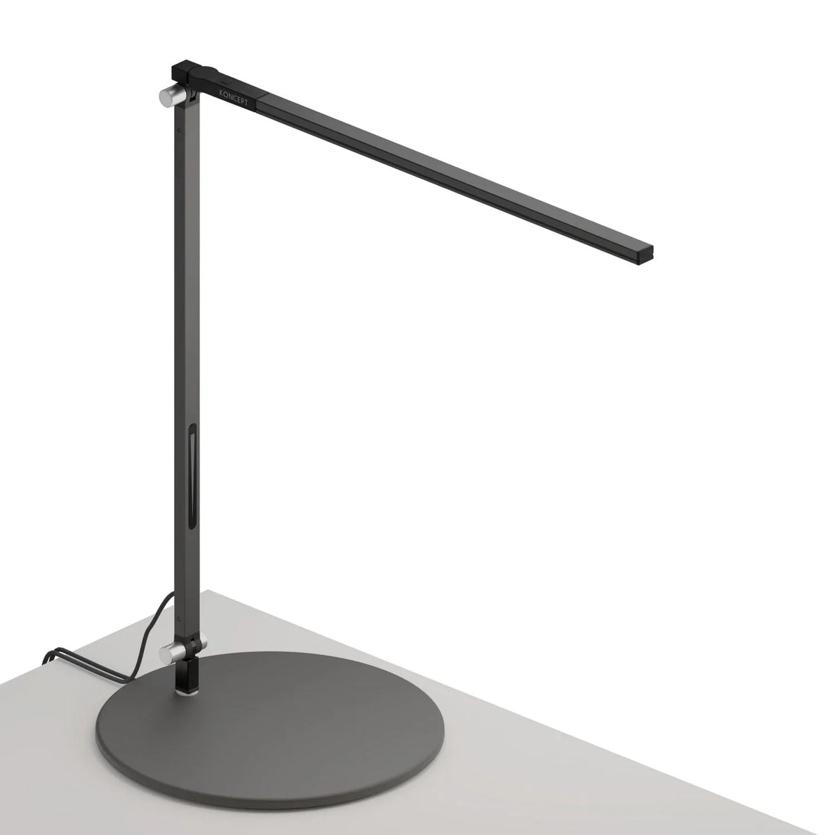 Koncept - Z-Bar Solo LED Desk Lamp - AR1000-CD-MBK-2CL | Montreal Lighting & Hardware