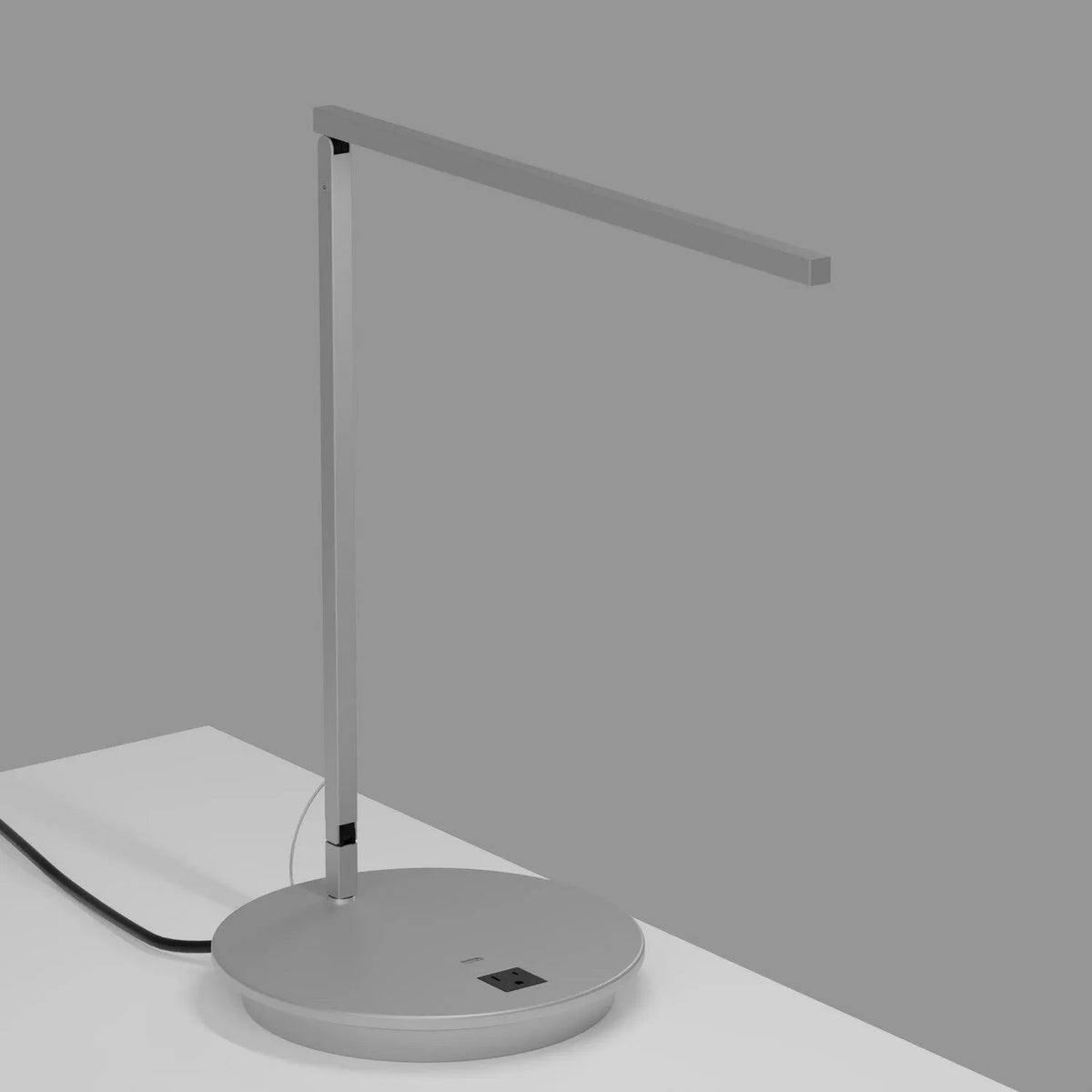 Koncept - Z-Bar Solo LED Desk Lamp Gen 4 - ZBD1000-D-SIL-PWD | Montreal Lighting & Hardware