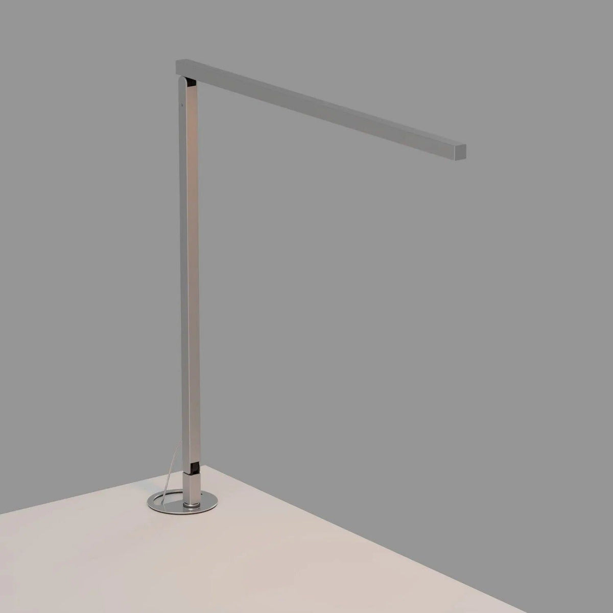 Koncept - Z-Bar Solo LED Desk Lamp Gen 4 - ZBD1000-W-SIL-GRM | Montreal Lighting & Hardware