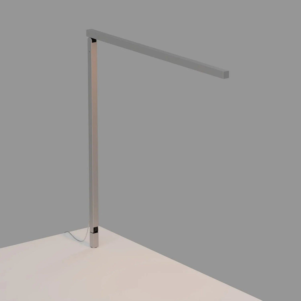 Koncept - Z-Bar Solo LED Desk Lamp Gen 4 - ZBD1000-W-SIL-THR | Montreal Lighting & Hardware