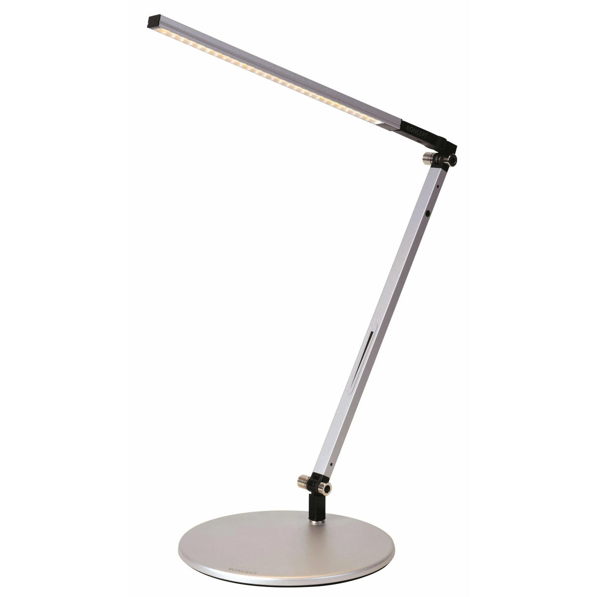 Koncept - Z-Bar Solo Mini LED Desk Lamp - AR1100-CD-SIL-DSK | Montreal Lighting & Hardware