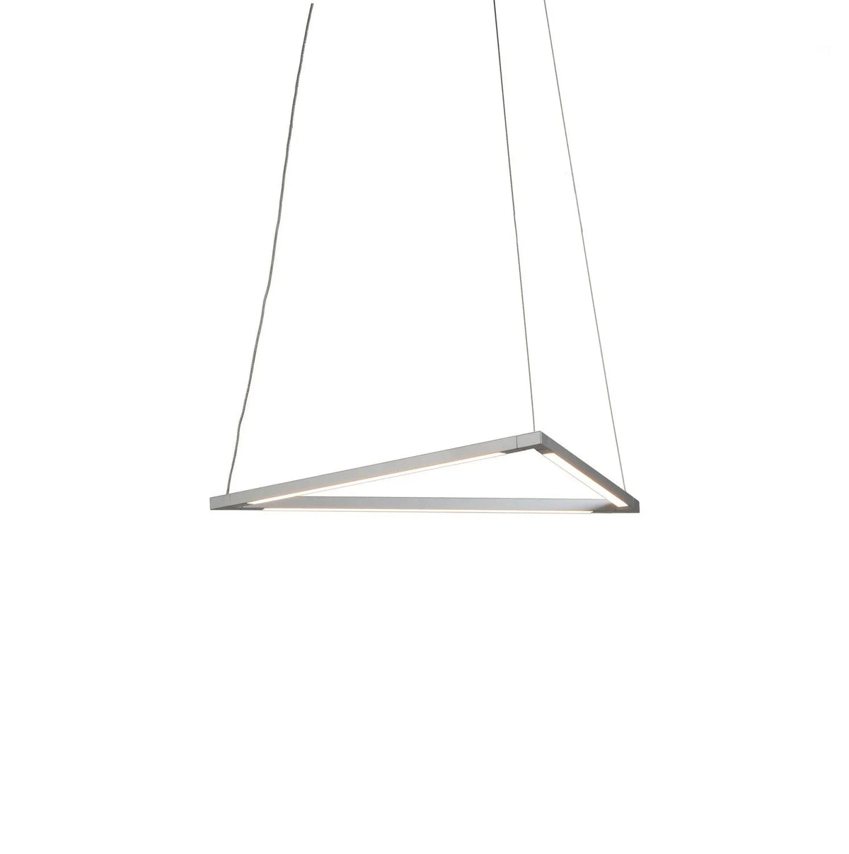 Koncept - Z-Bar Triangle 16-Inch LED Pendant - ZBP-16-T-SW-MTB-CNP | Montreal Lighting & Hardware