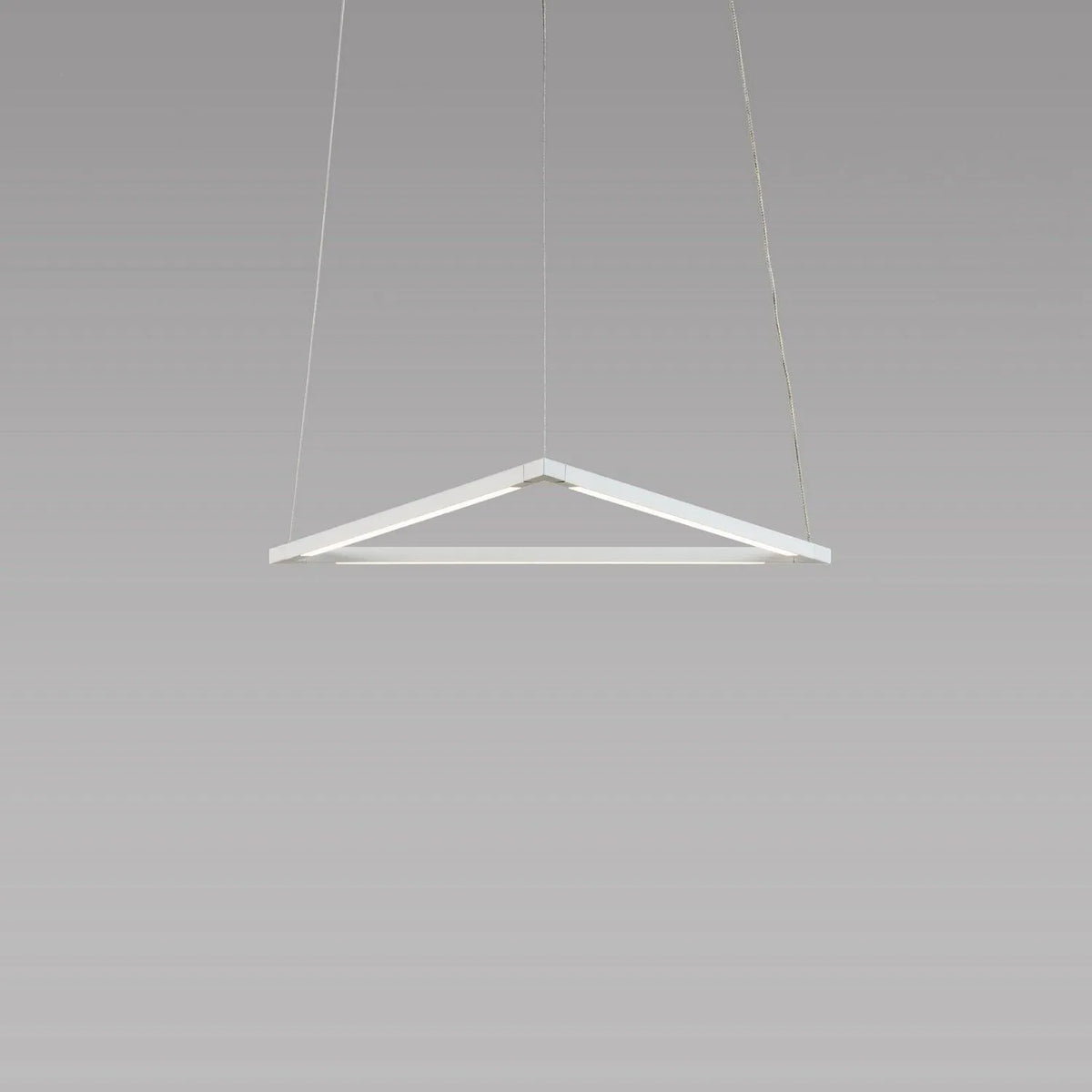 Koncept - Z-Bar Triangle 16-Inch LED Pendant - ZBP-16-T-SW-MWT-CNP | Montreal Lighting & Hardware