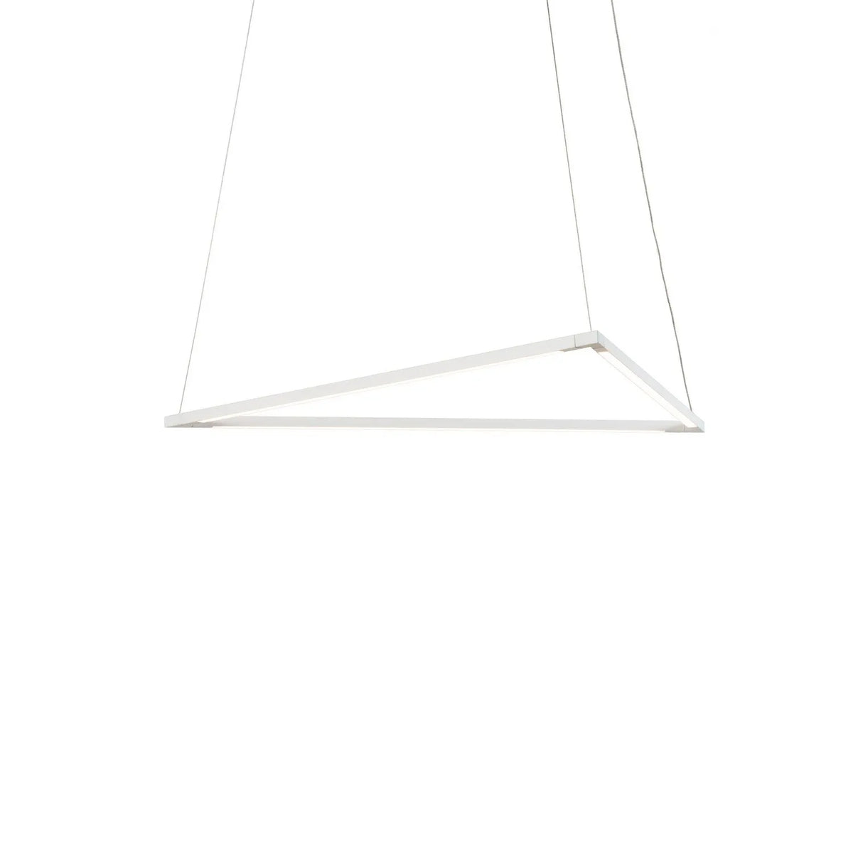 Koncept - Z-Bar Triangle 24-Inch LED Pendant - ZBP-24-T-SW-MTB-CNP | Montreal Lighting & Hardware