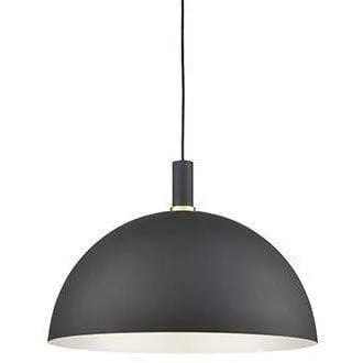 Kuzco Lighting - Archibald One Light Pendant - 492324-BK/GD | Montreal Lighting & Hardware