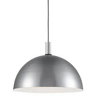 Kuzco Lighting - Archibald One Light Pendant - 492324-BN/BK | Montreal Lighting & Hardware