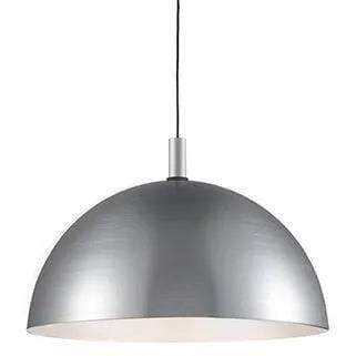 Kuzco Lighting - Archibald One Light Pendant - 492332-BN/BK | Montreal Lighting & Hardware