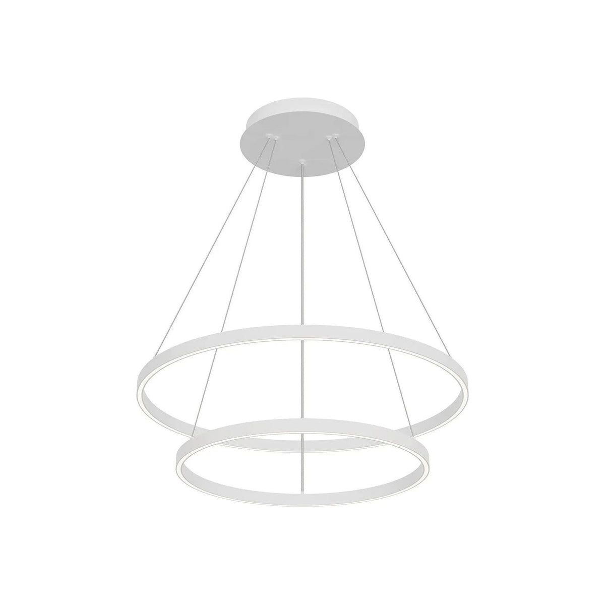 Kuzco Lighting - Cerchio LED Chandelier - CH87224-BG | Montreal Lighting & Hardware