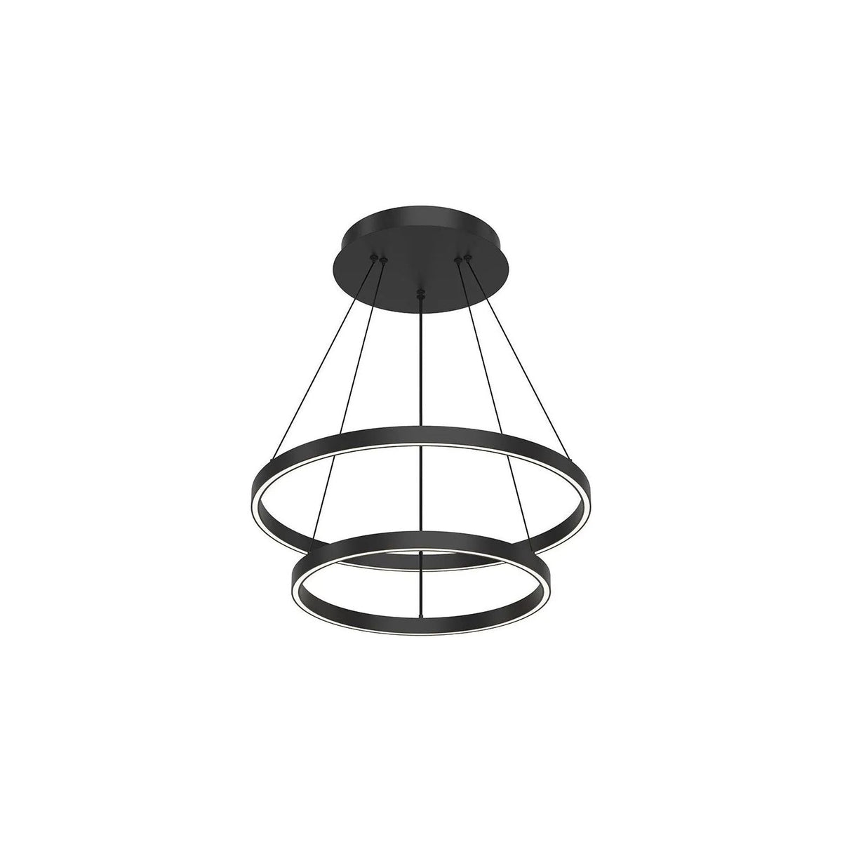 Kuzco Lighting - Cerchio LED Chandelier - CH87224-BG | Montreal Lighting & Hardware