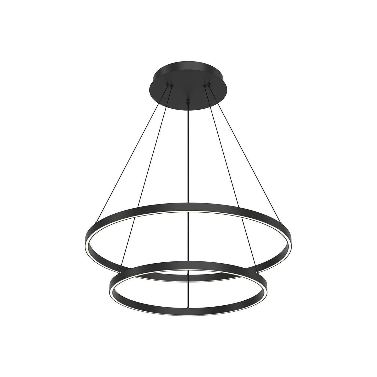 Kuzco Lighting - Cerchio LED Chandelier - CH87224-BG | Montreal Lighting & Hardware